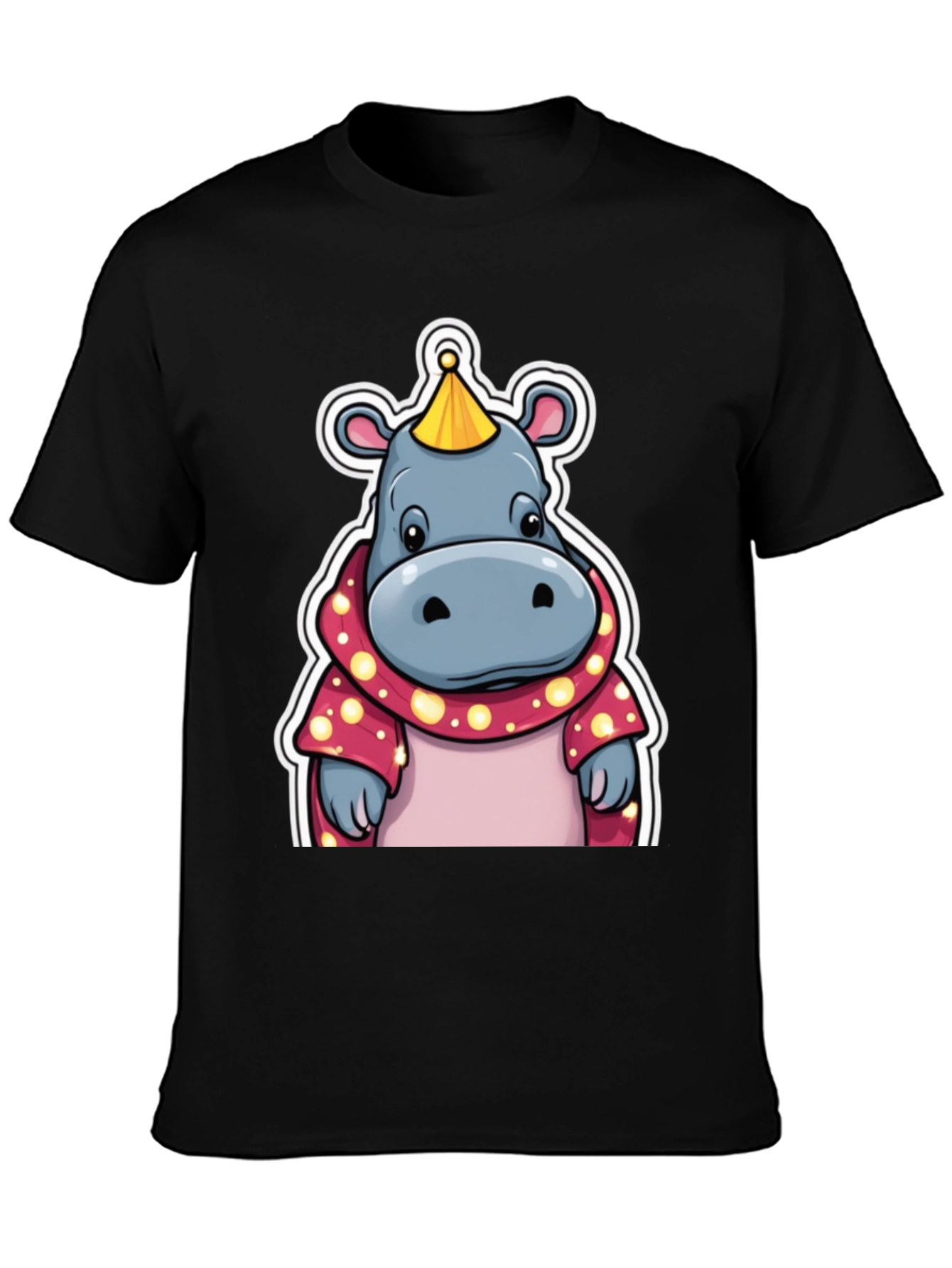 Cartoon Hippo T-Shirt