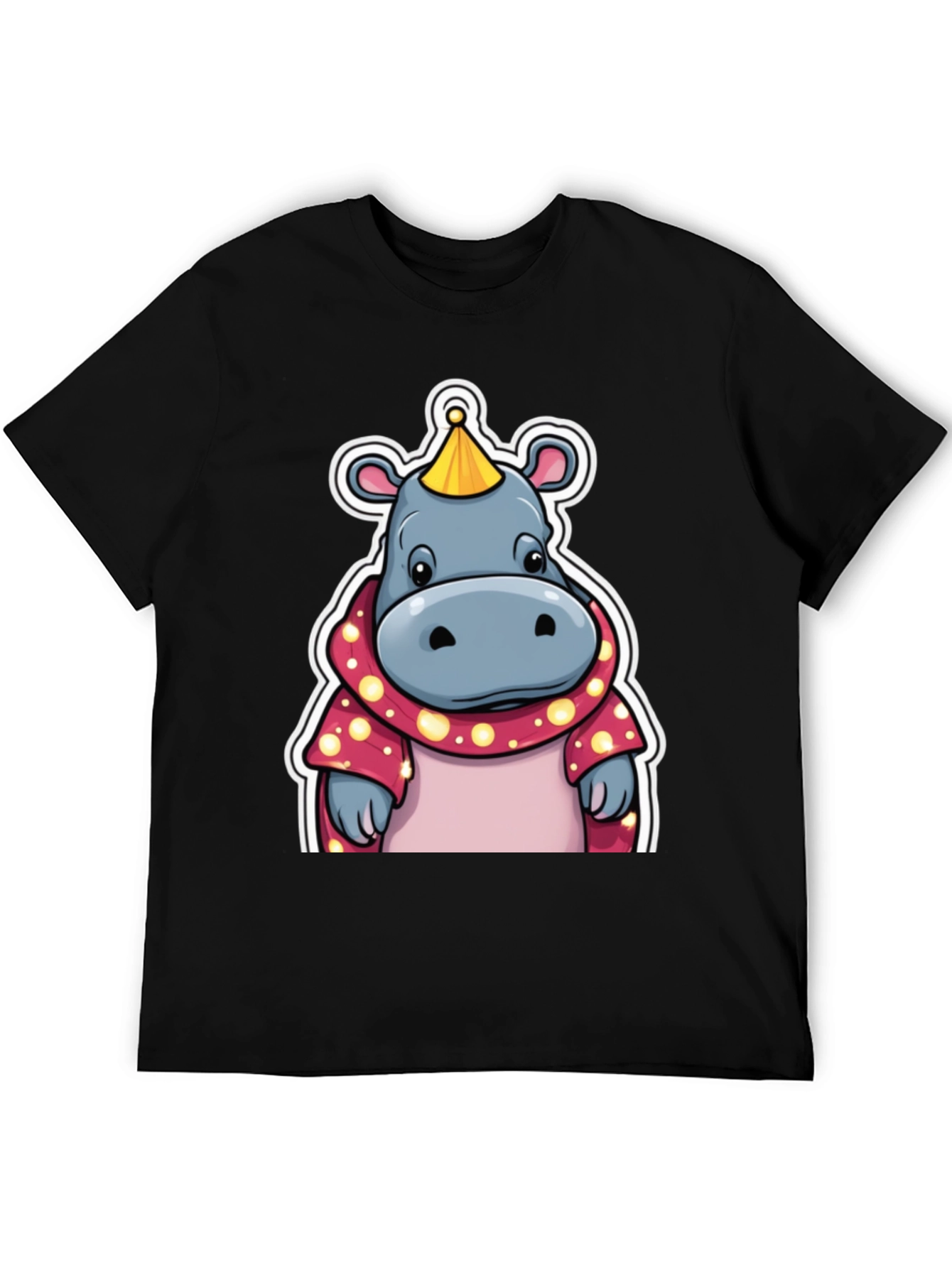 Cartoon Hippo T-Shirt