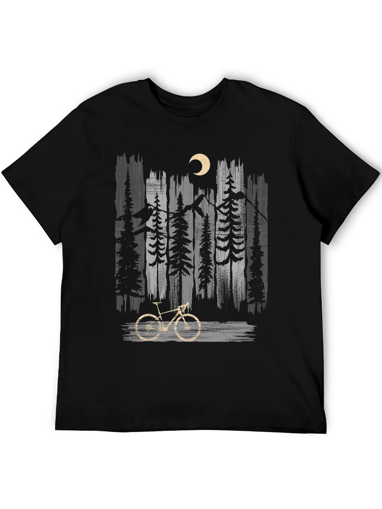Mountain Bike & Forest Graphic Tee