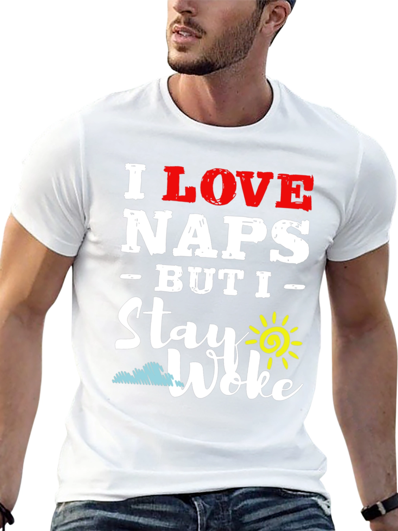 I Love Naps But I Stay Woke T-Shirt