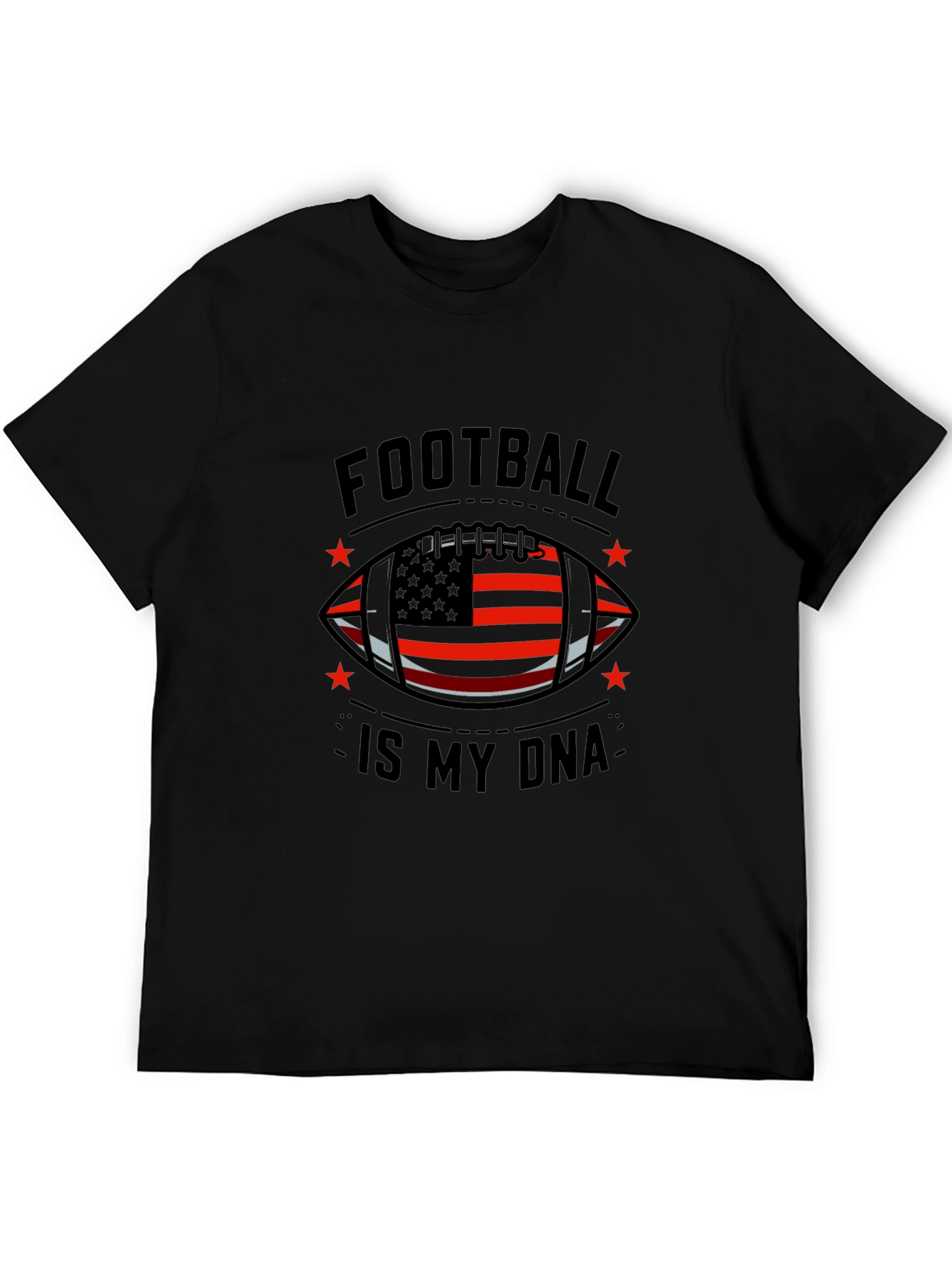 Football Is My DNA Graphic Tee
