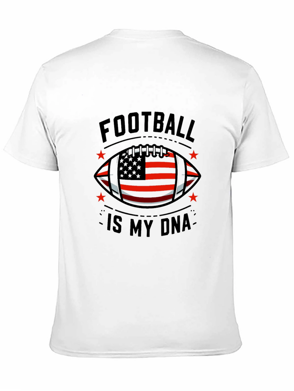 Football Is My DNA Graphic Tee