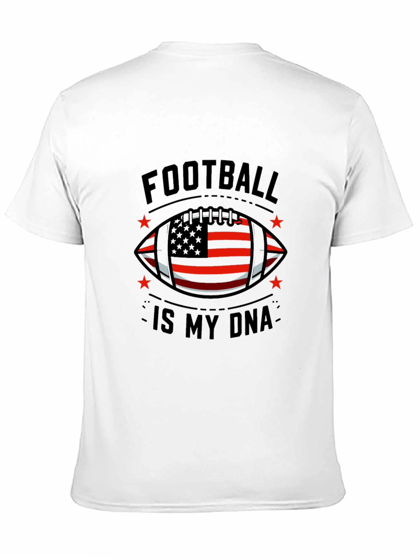 Football Is My DNA Graphic Tee