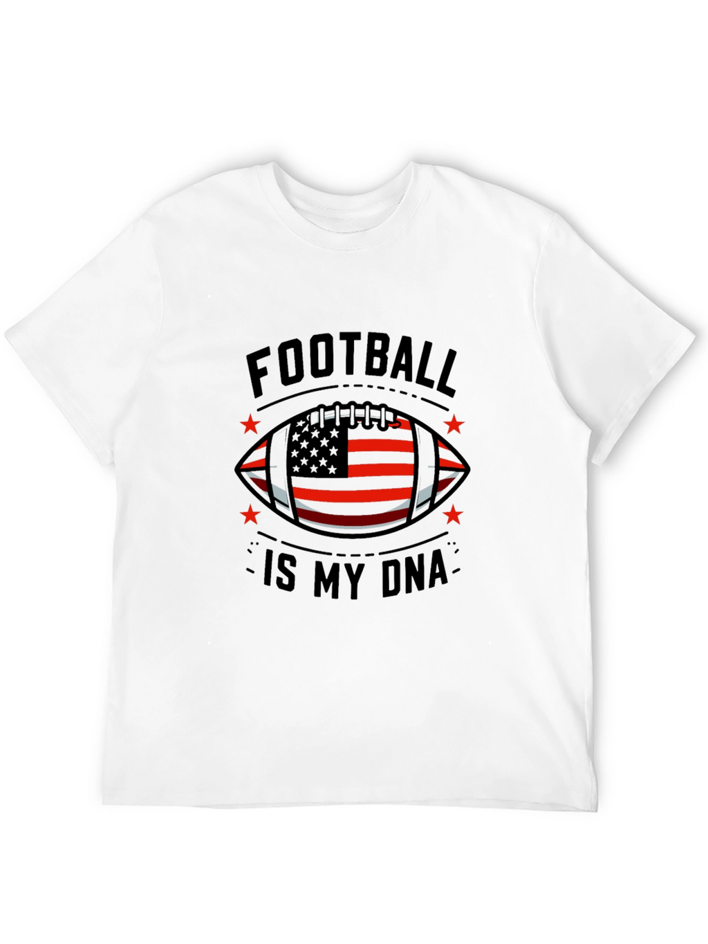 Football Is My DNA Graphic Tee