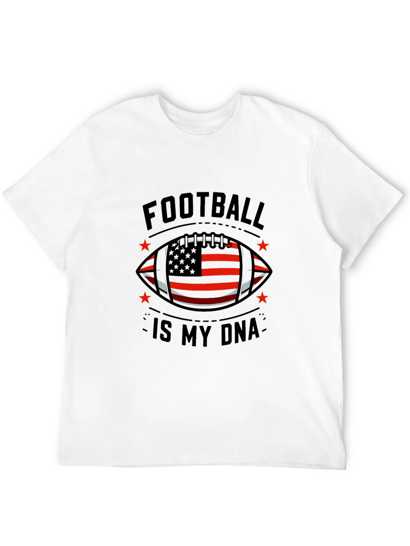 Football Is My DNA Graphic Tee