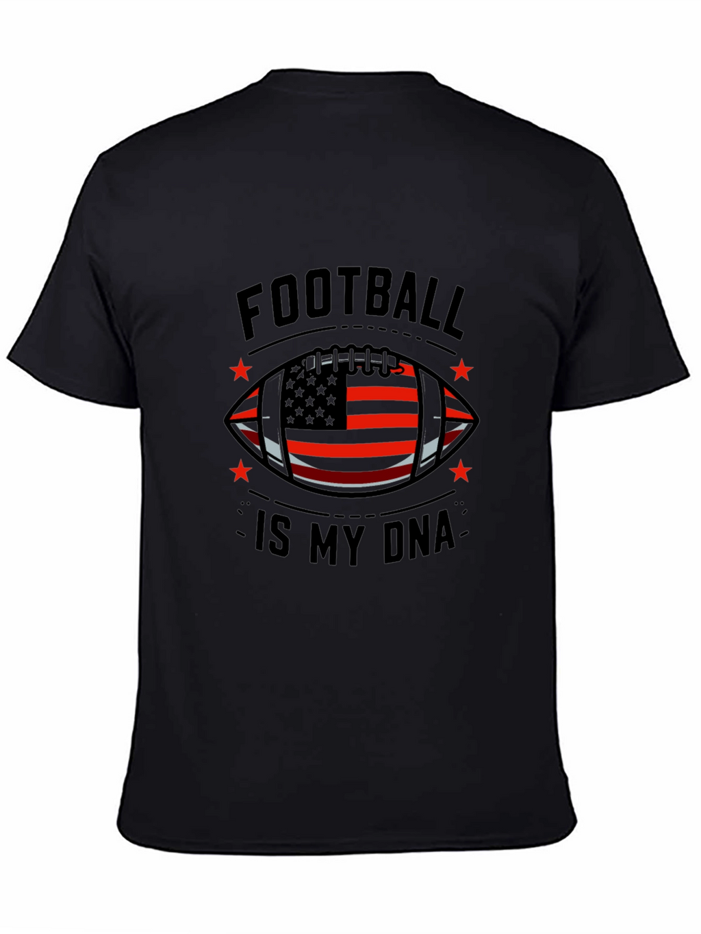 Football Is My DNA Graphic Tee