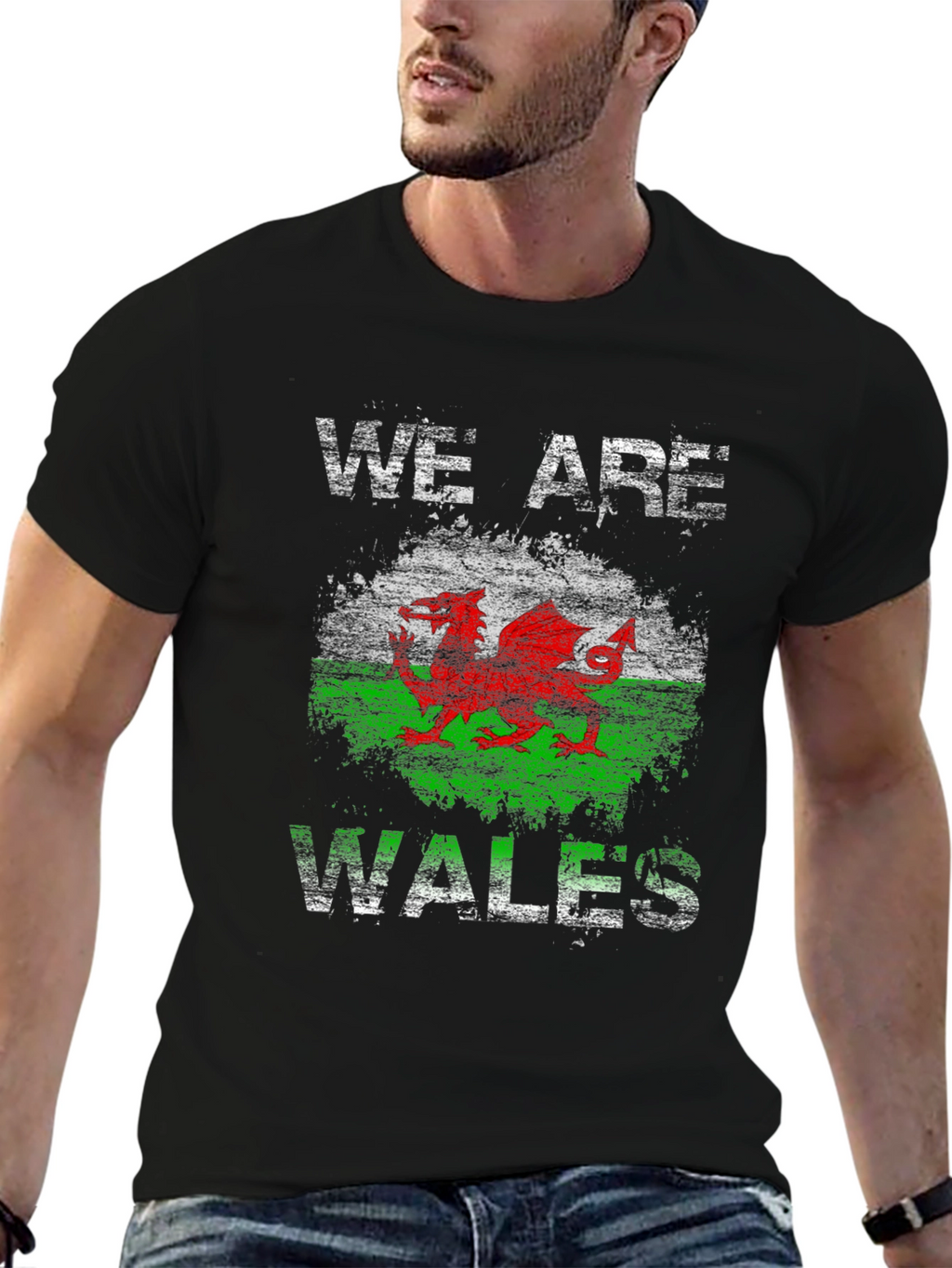 We Are Wales T-Shirt - Welsh Dragon Flag Tee
