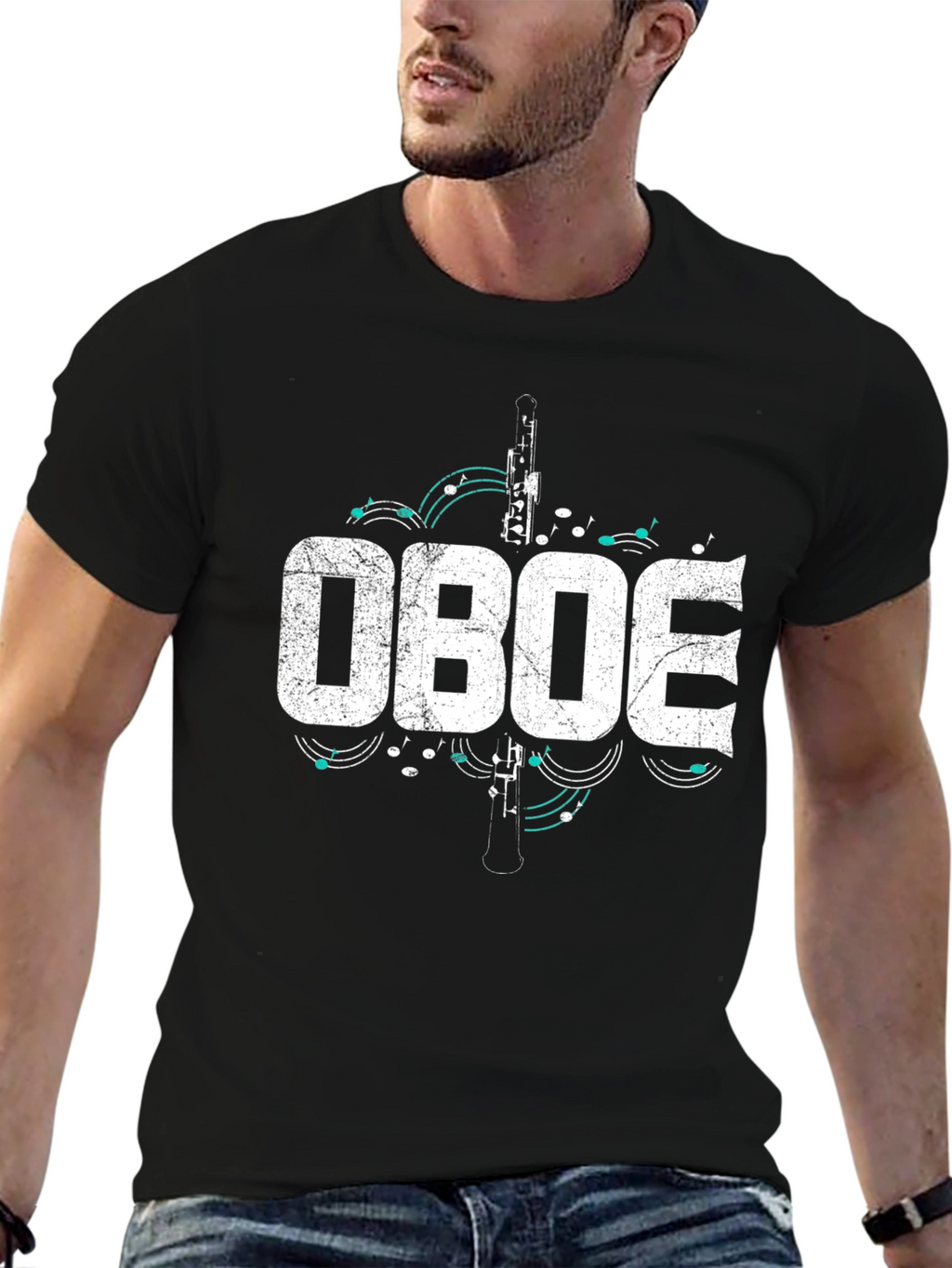 Oboe Music T-Shirt - Musician Tee