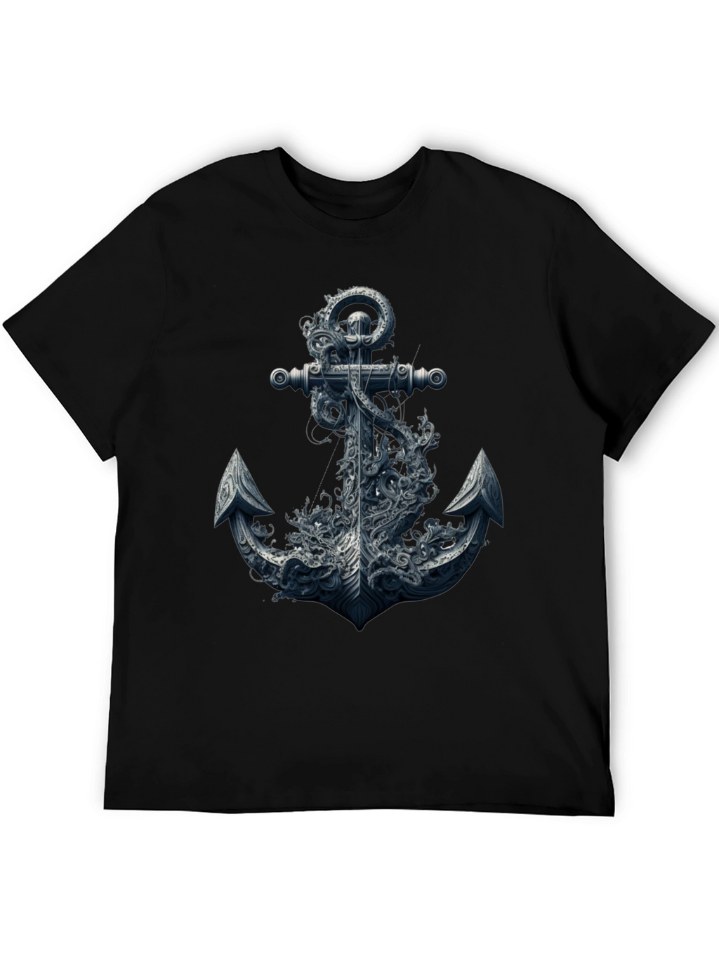 Anchor Kraken Graphic Tee - Black