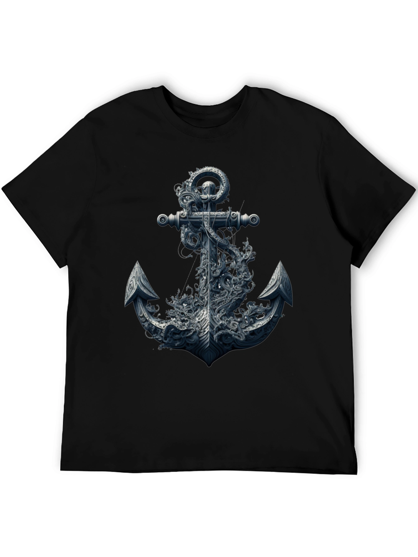 Anchor Kraken Graphic Tee - Black