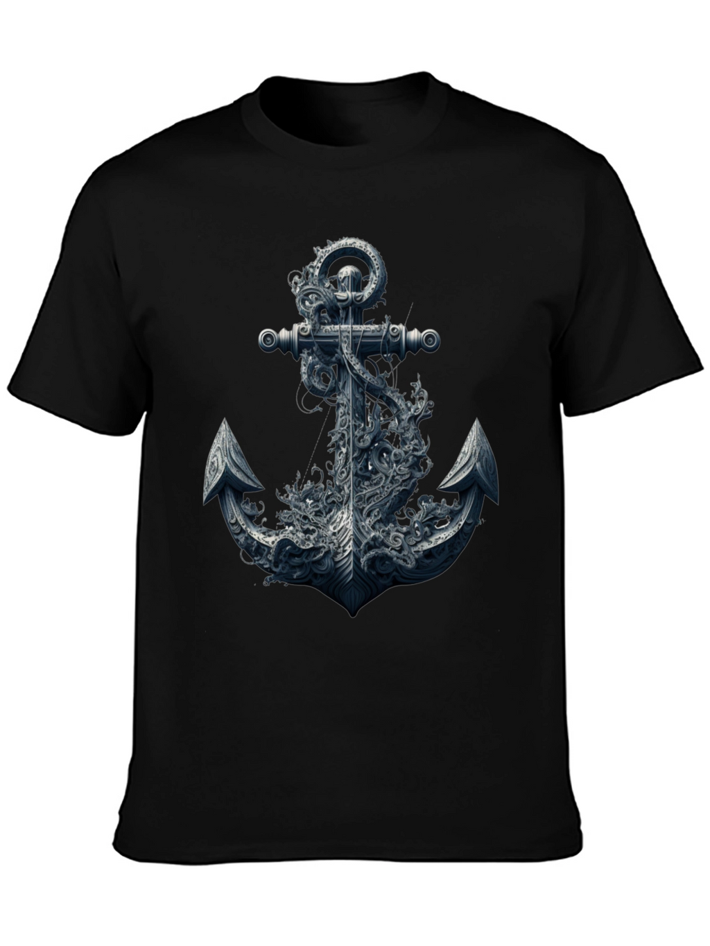 Anchor Kraken Graphic Tee - Black