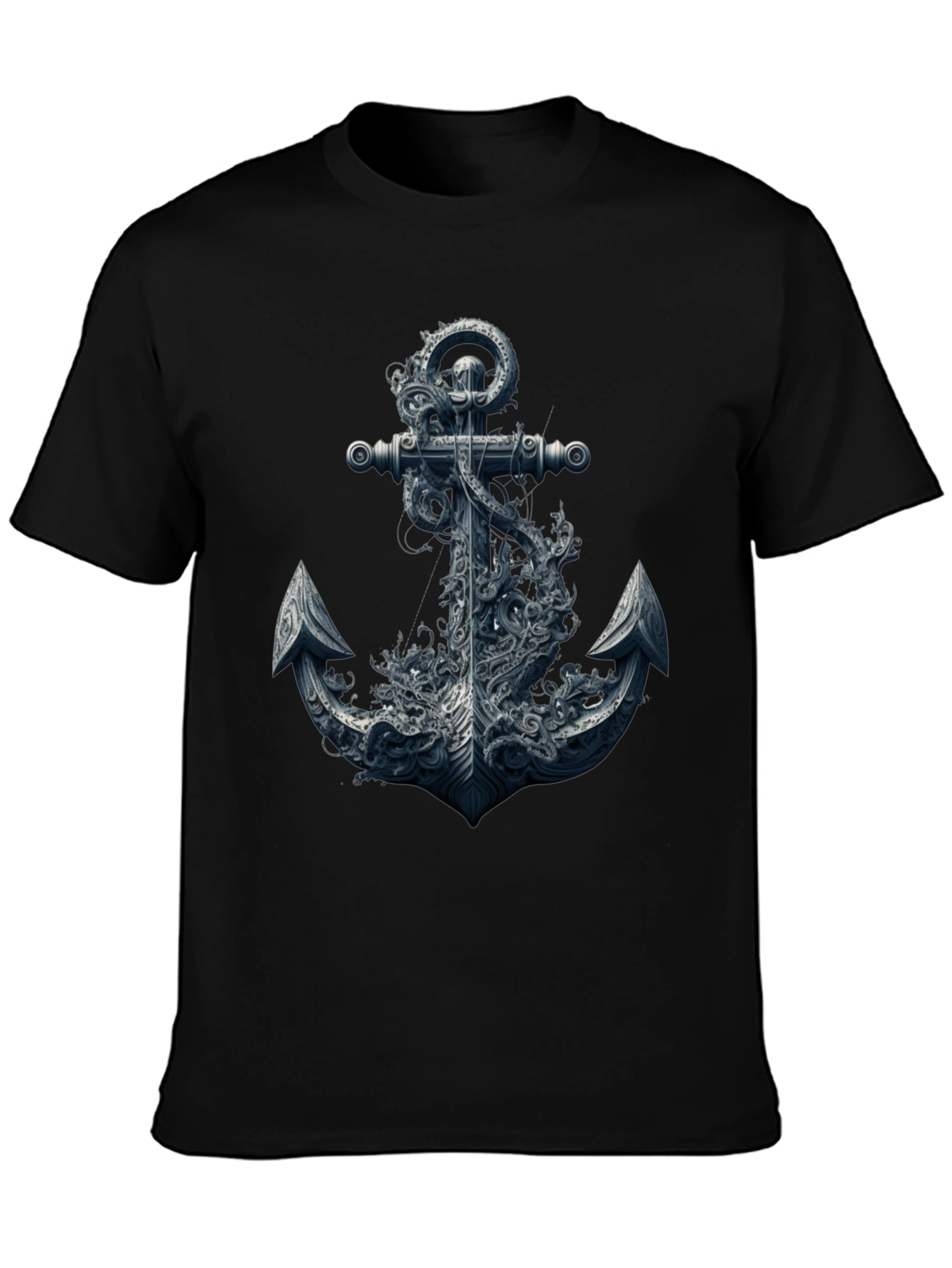 Anchor Kraken Graphic Tee - Black