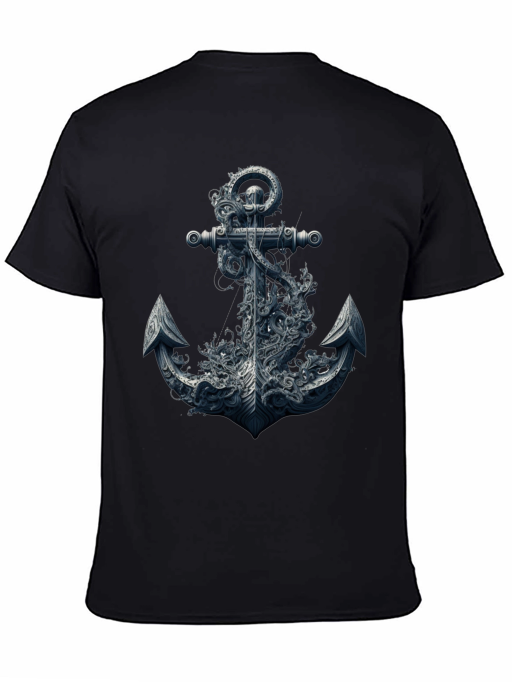 Anchor Kraken Graphic Tee - Black