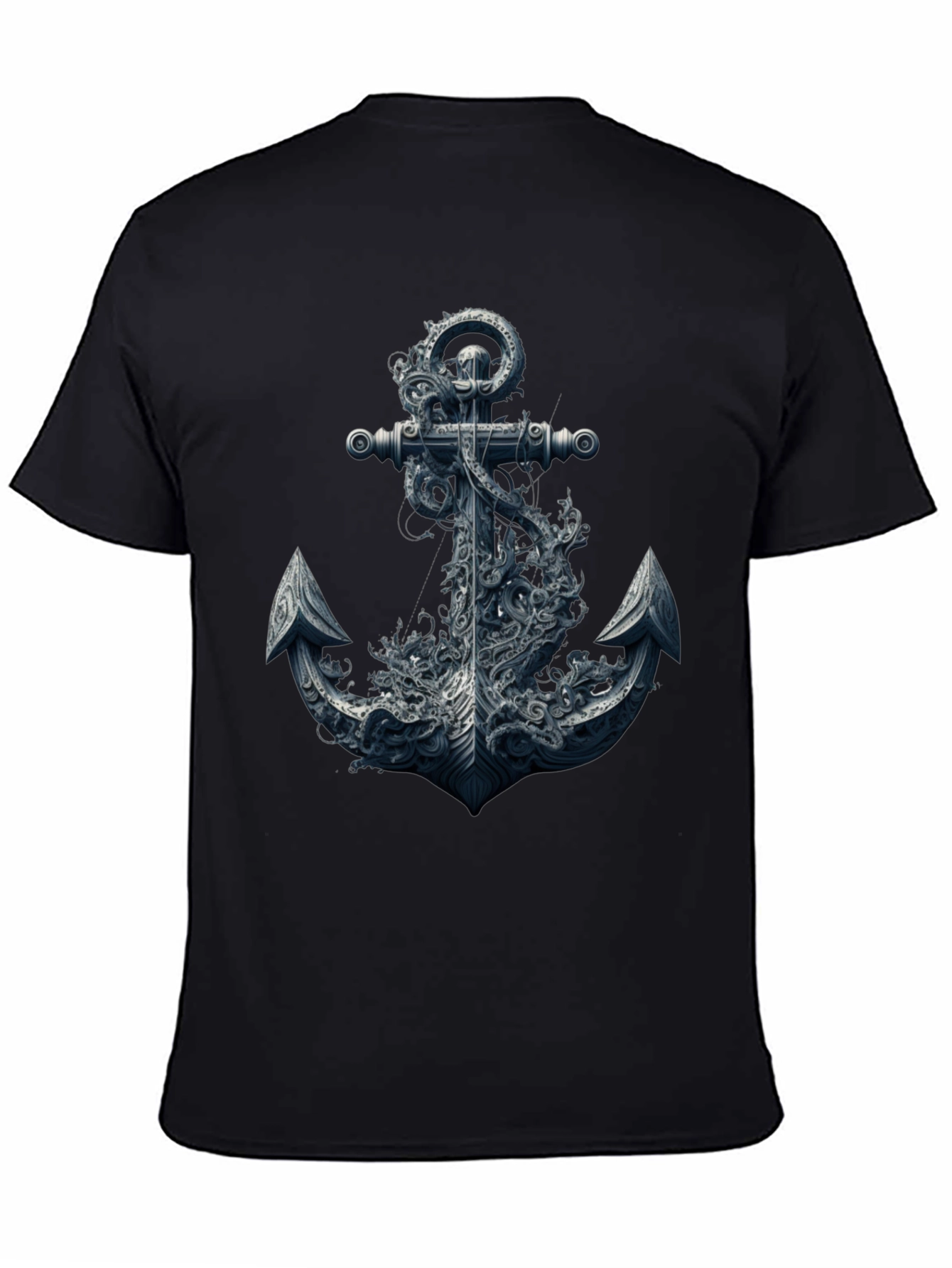 Anchor Kraken Graphic Tee - Black