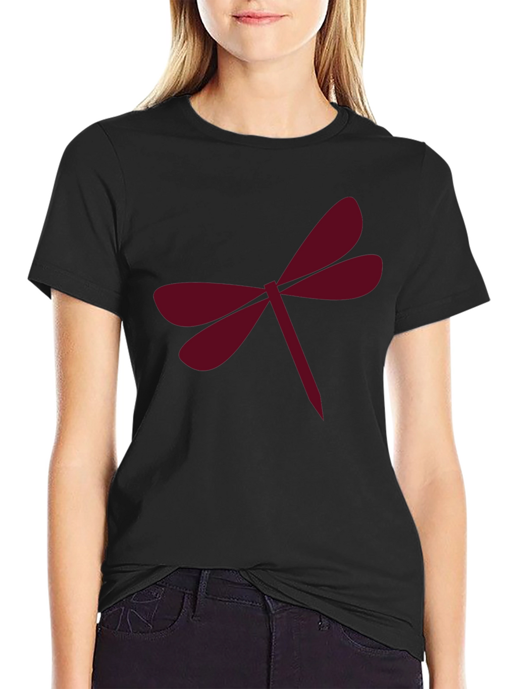 Dragonfly Graphic Tee - Modern Style