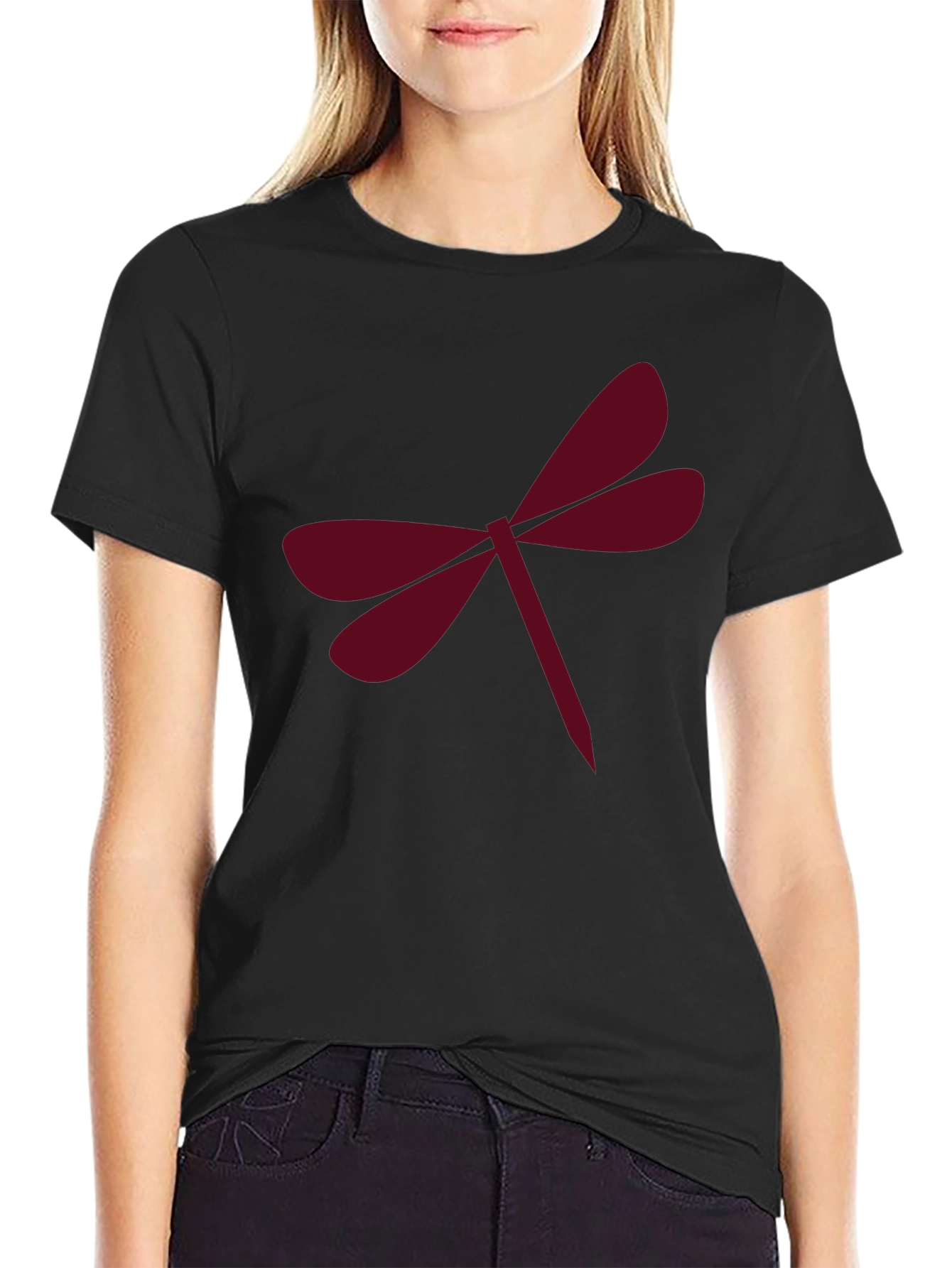 Dragonfly Graphic Tee - Modern Style