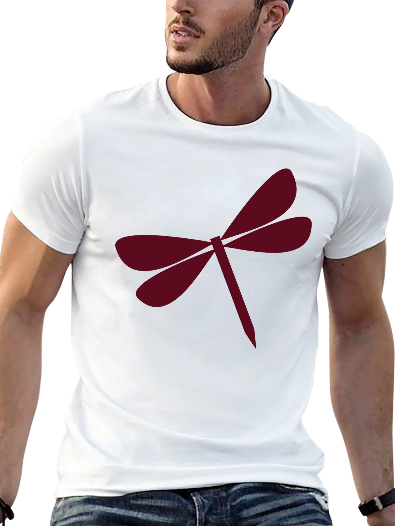 Dragonfly Graphic Tee - Modern Style