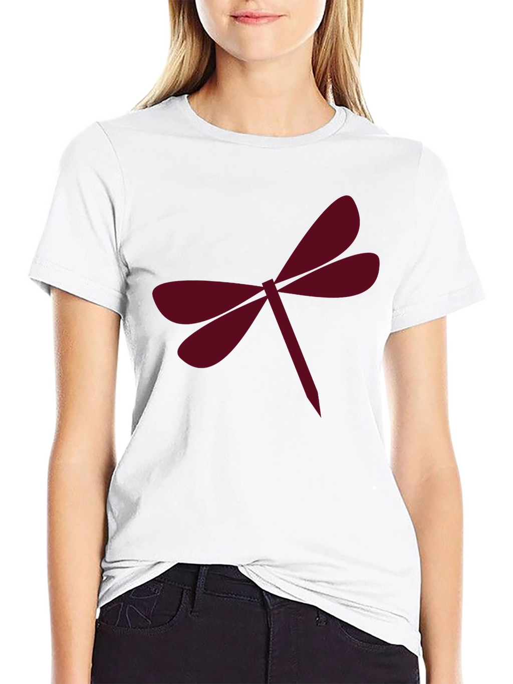 Dragonfly Graphic Tee - Modern Style