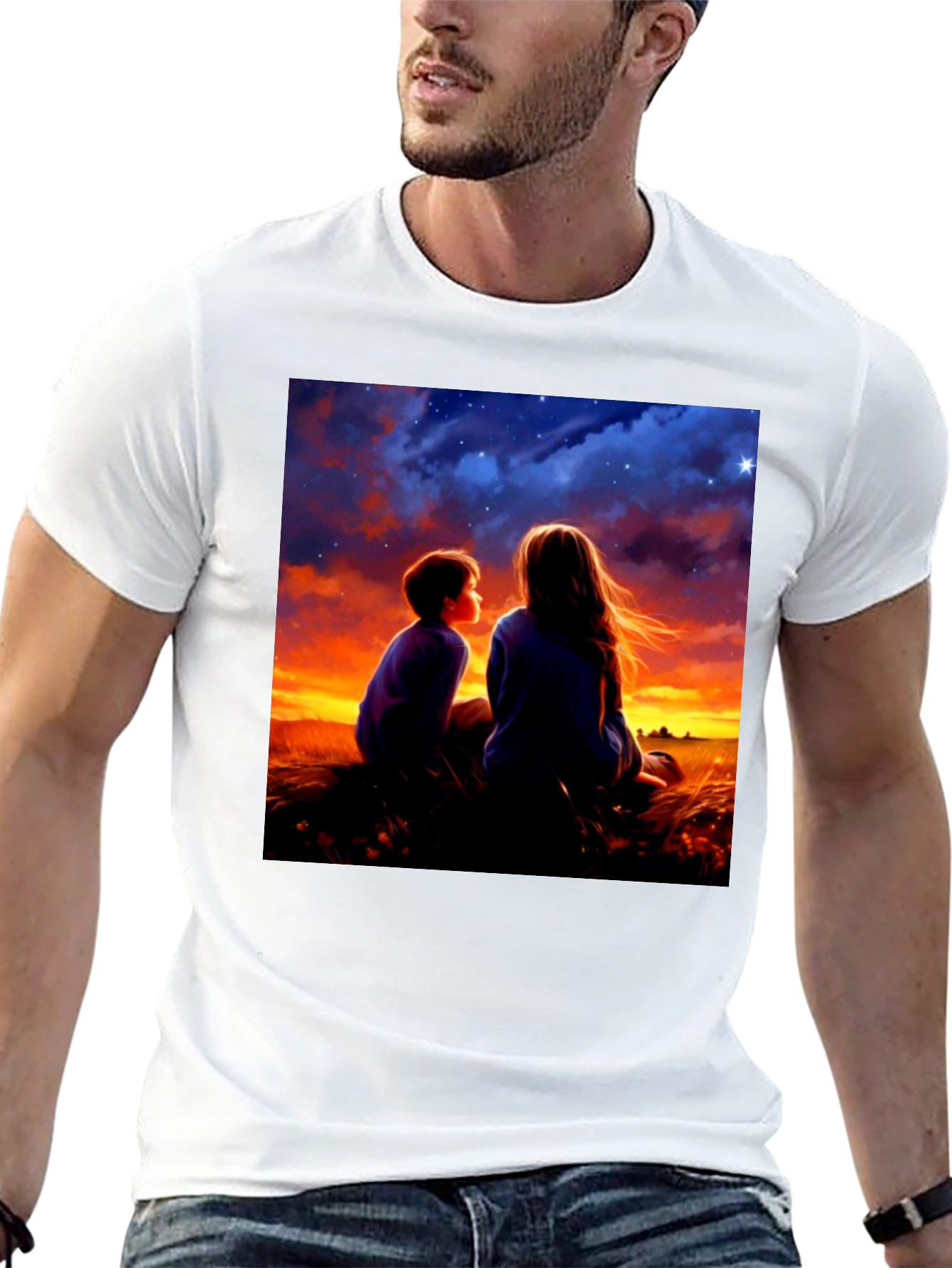 Sunset Stargazing Tee