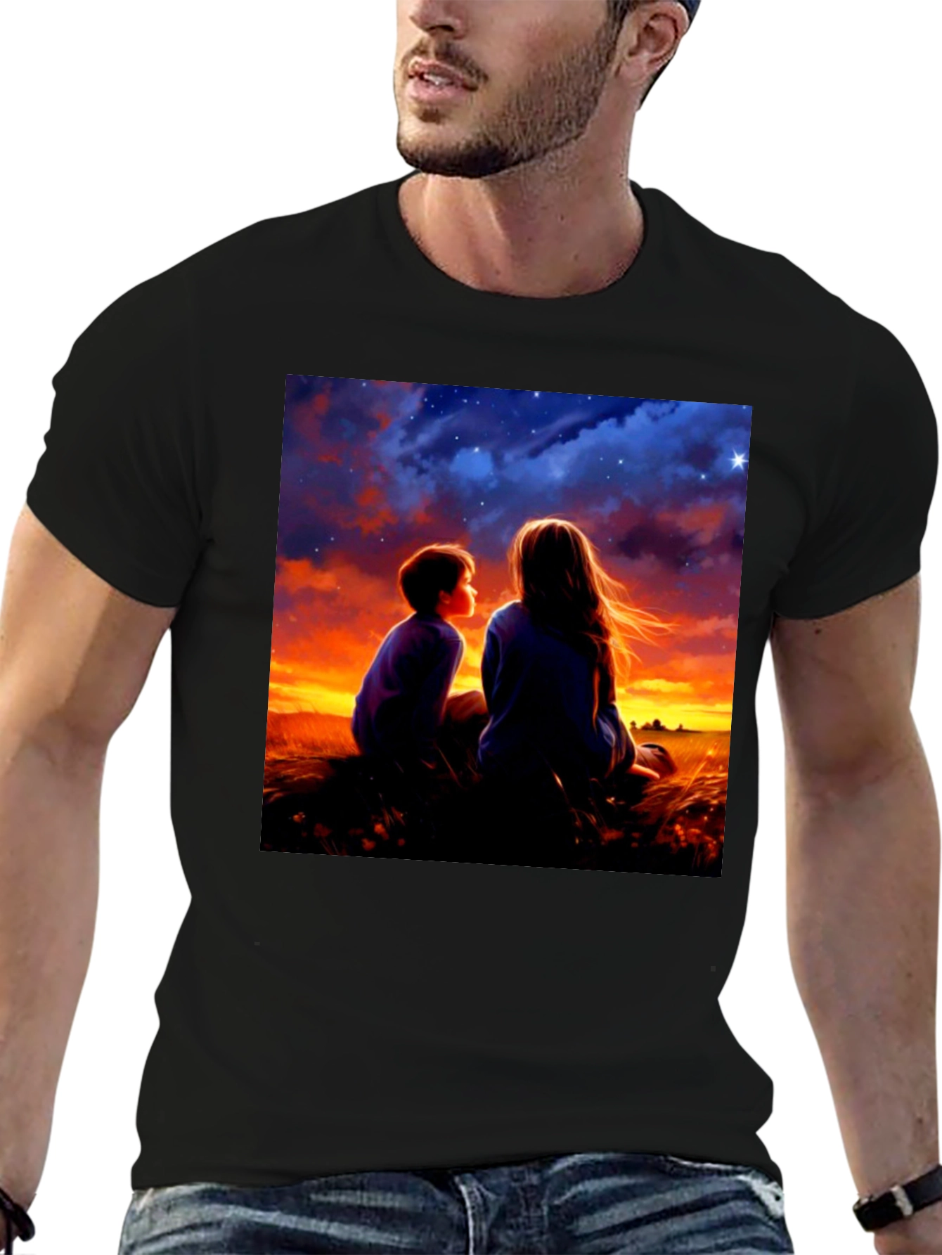 Sunset Stargazing Tee
