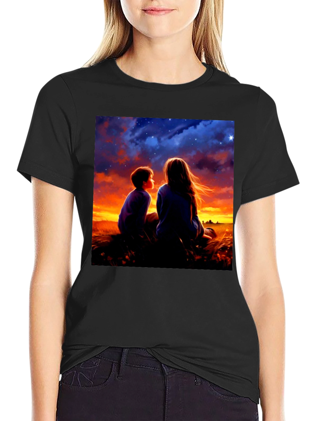 Sunset Stargazing Tee