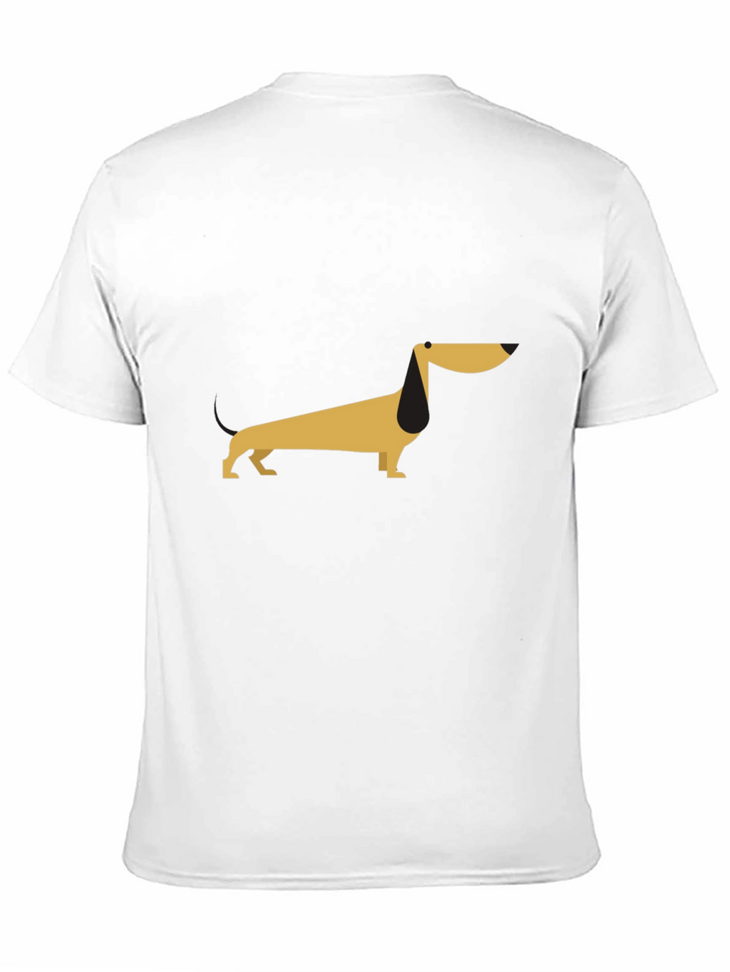 Dachshund Graphic Tee - Unisex Black T-Shirt