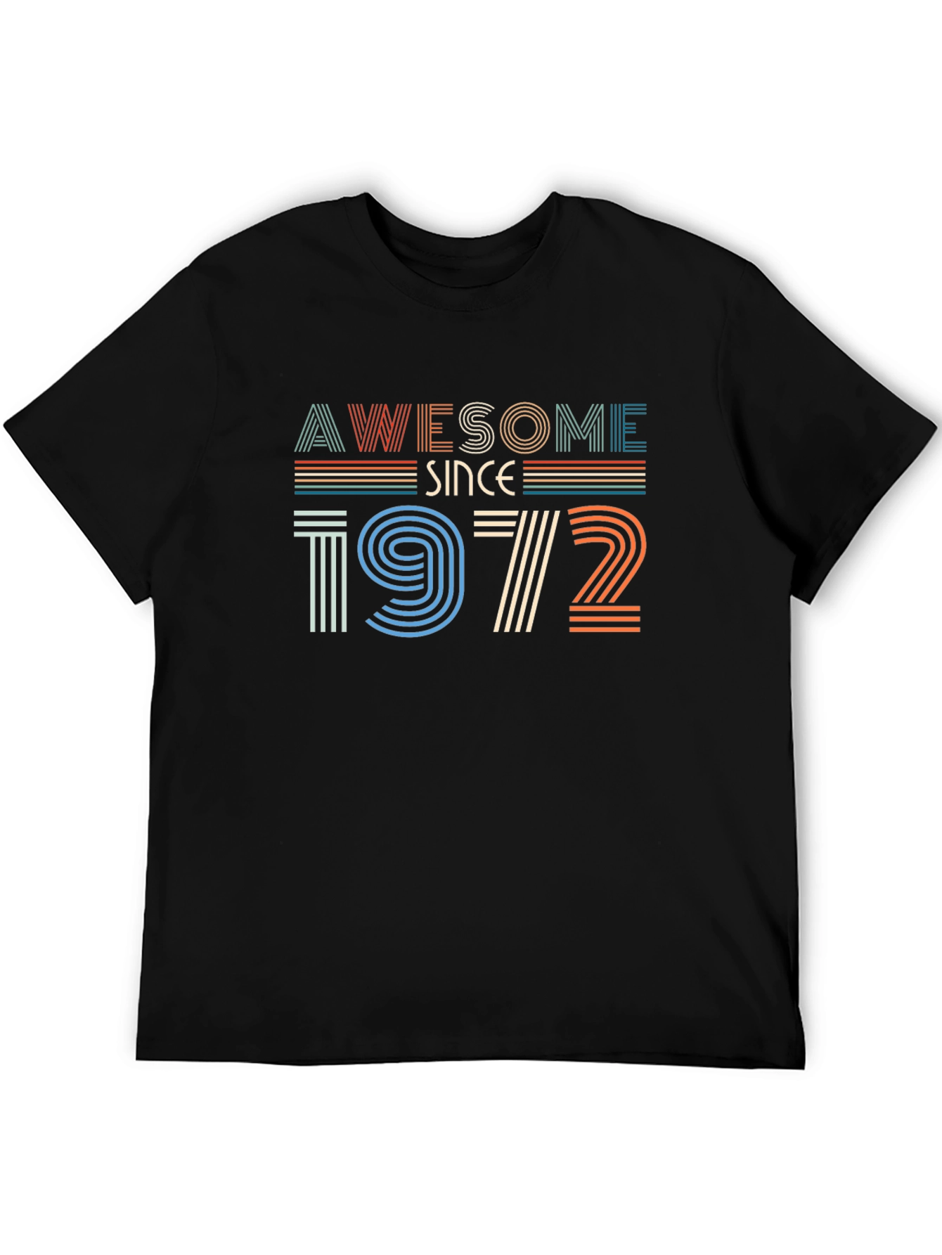 Awesome Since 1972 Graphic T-Shirt