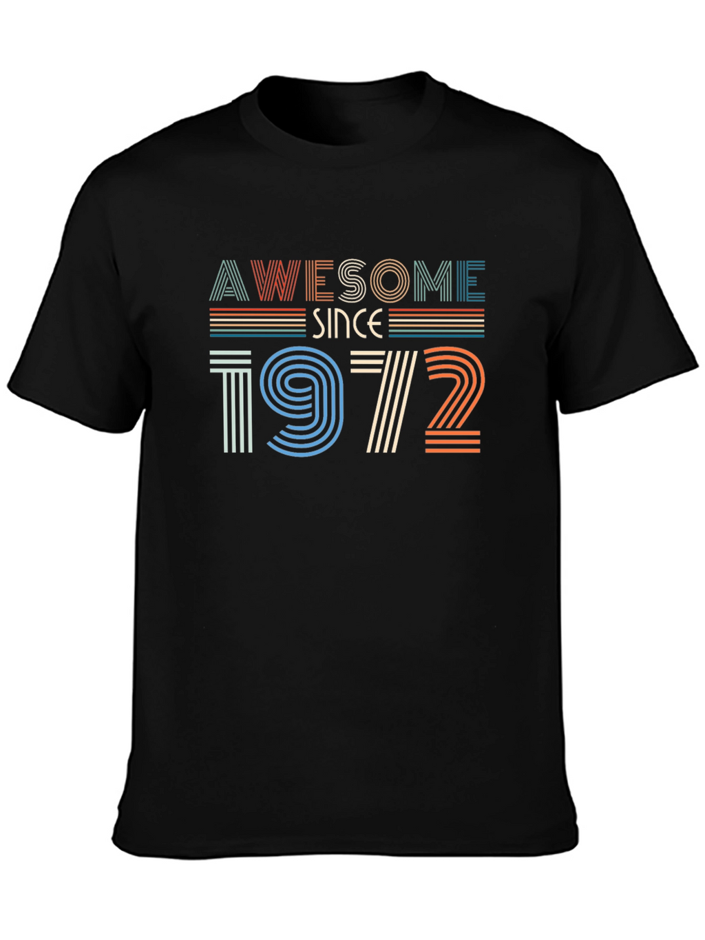 Awesome Since 1972 Graphic T-Shirt