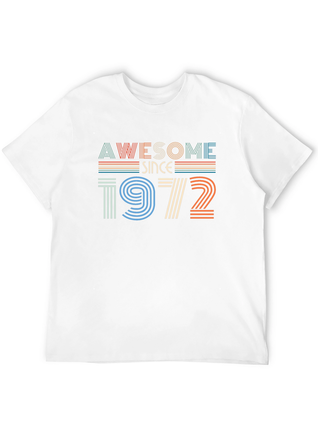Awesome Since 1972 Graphic T-Shirt