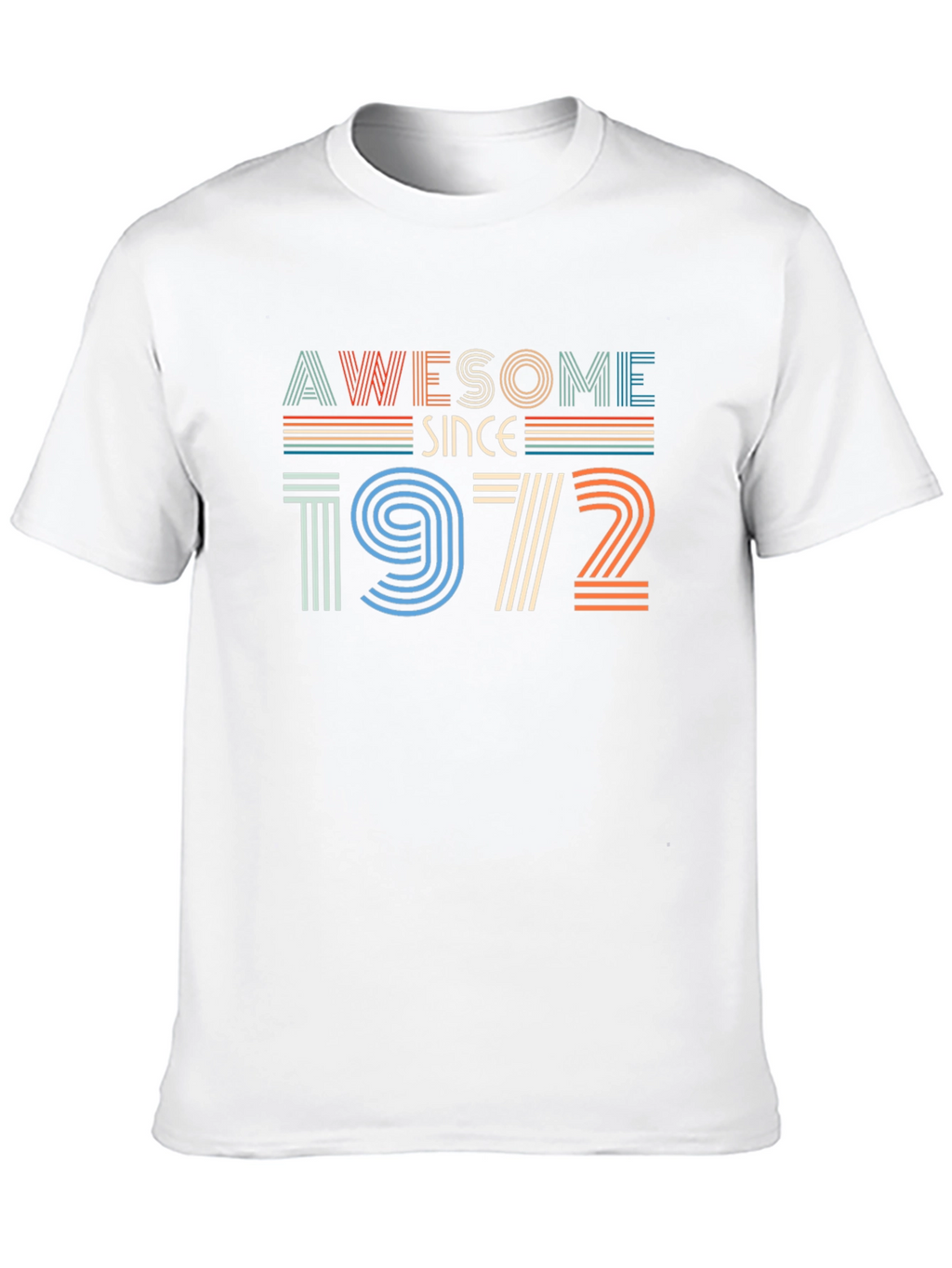 Awesome Since 1972 Graphic T-Shirt