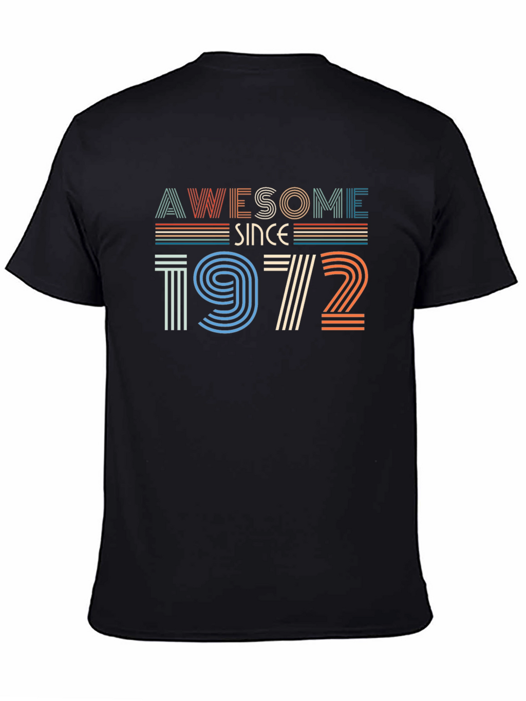 Awesome Since 1972 Graphic T-Shirt