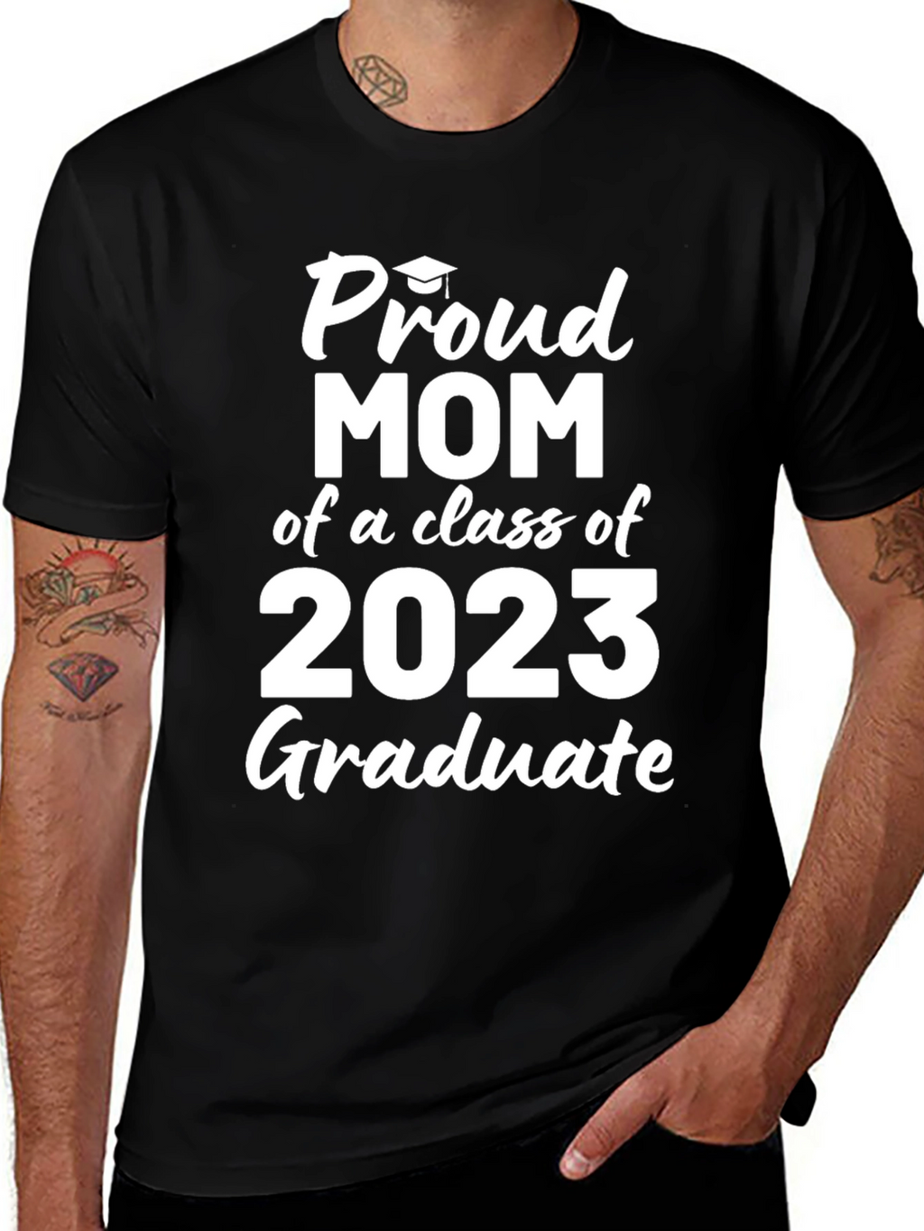 Proud Mom of a 2023 Graduate T-Shirt