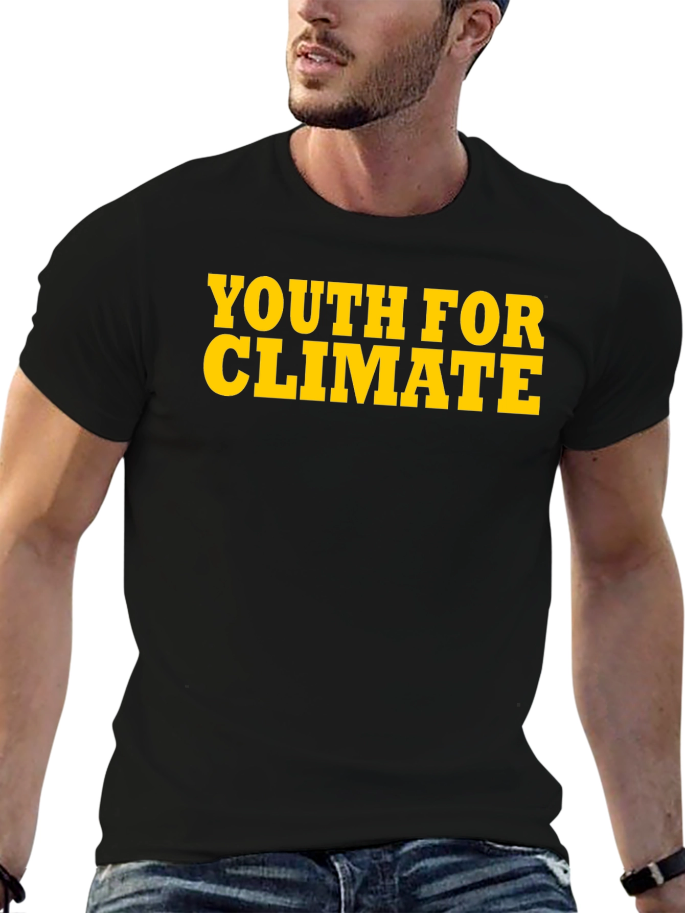 Youth for Climate Black T-Shirt