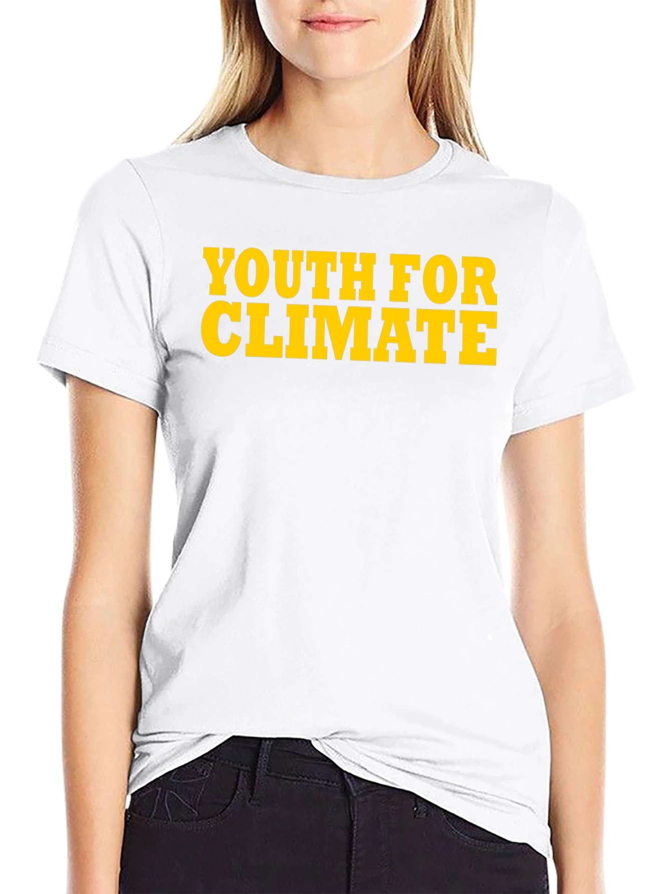 Youth for Climate Black T-Shirt
