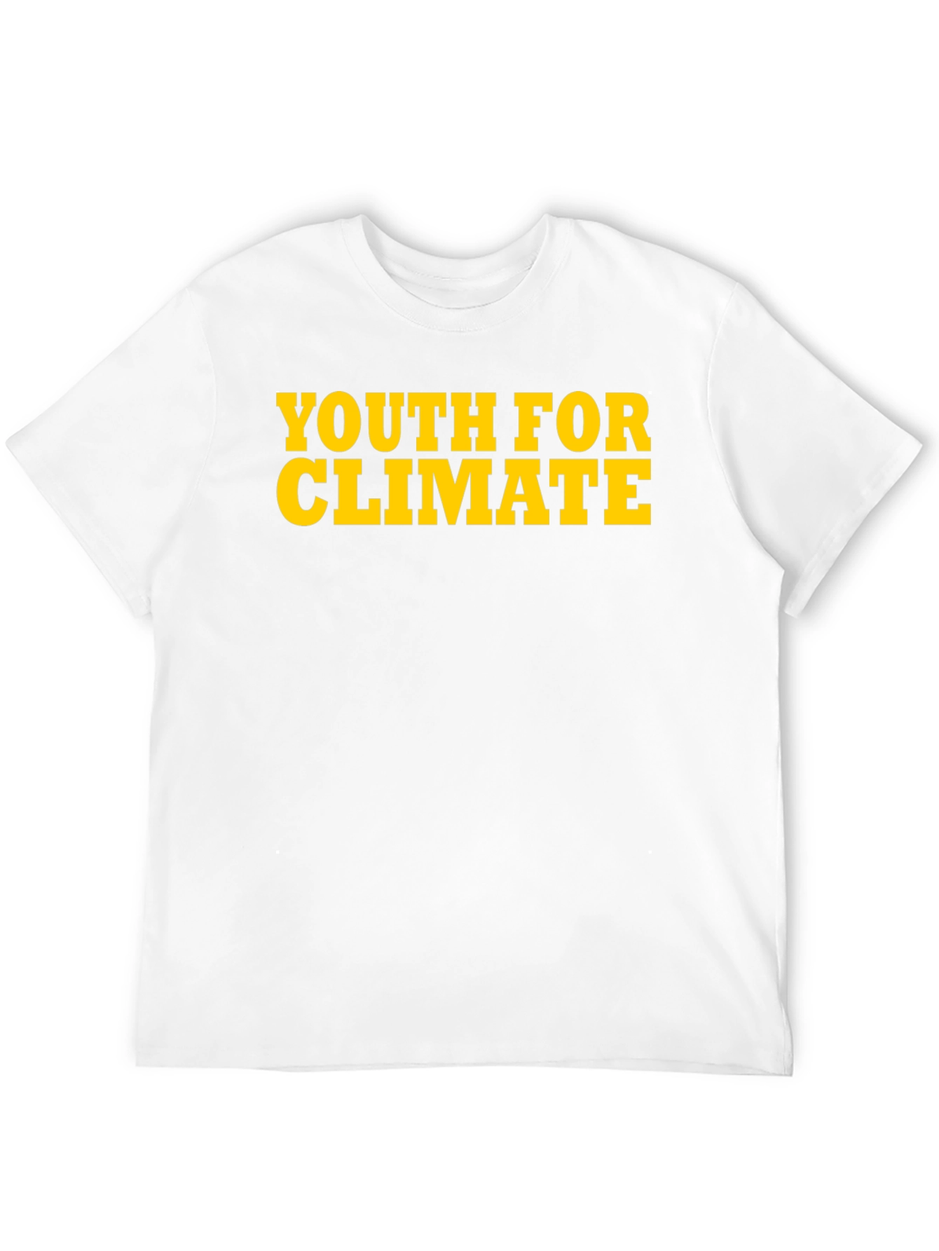 Youth for Climate Black T-Shirt