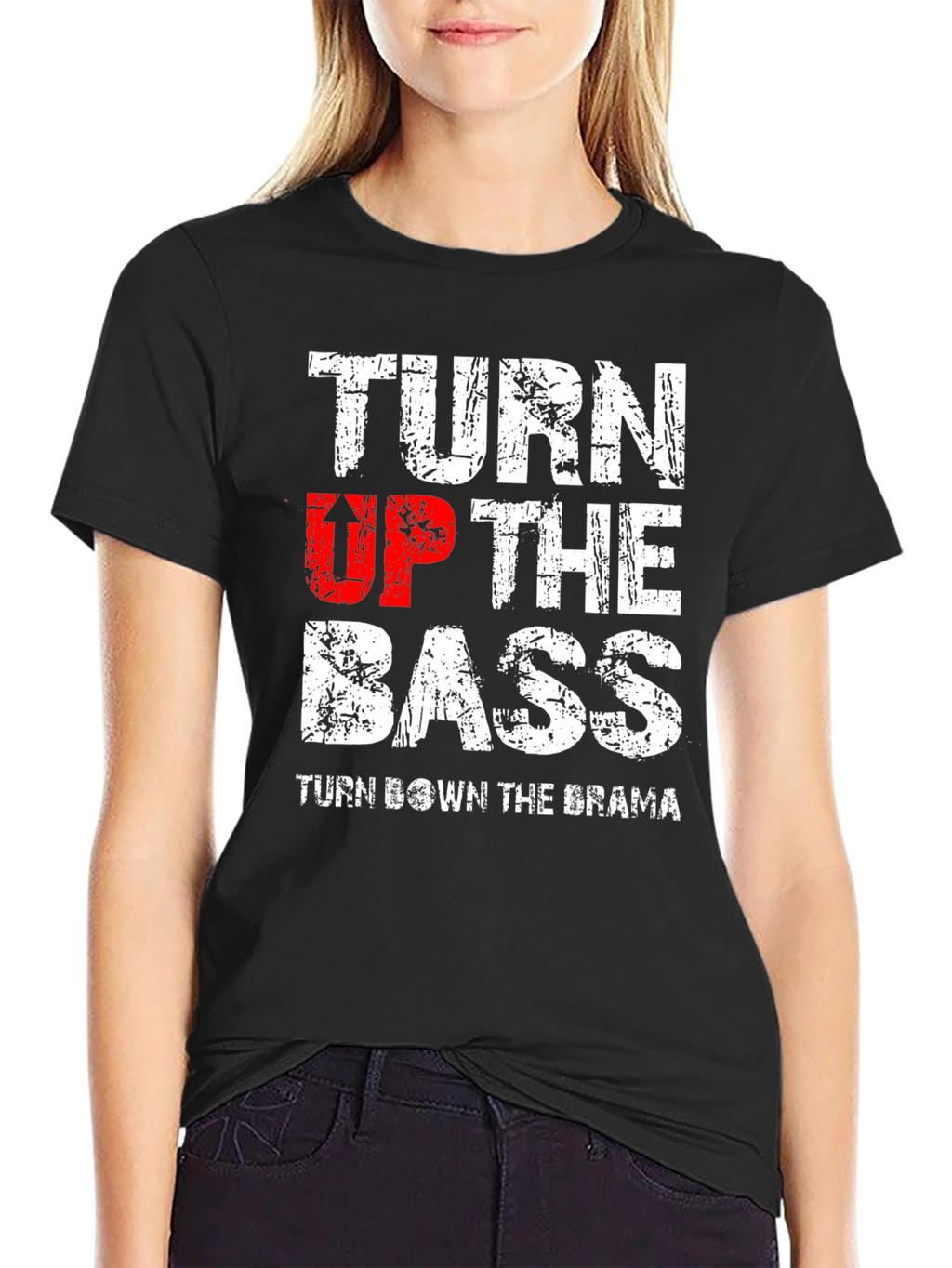 Turn Up The Bass Graphic T-Shirt