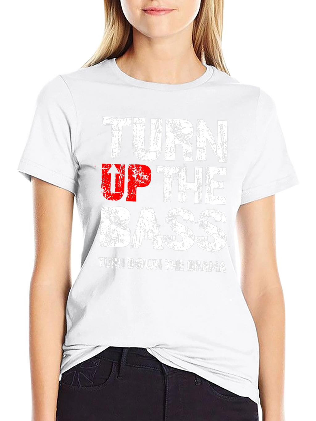 Turn Up The Bass Graphic T-Shirt