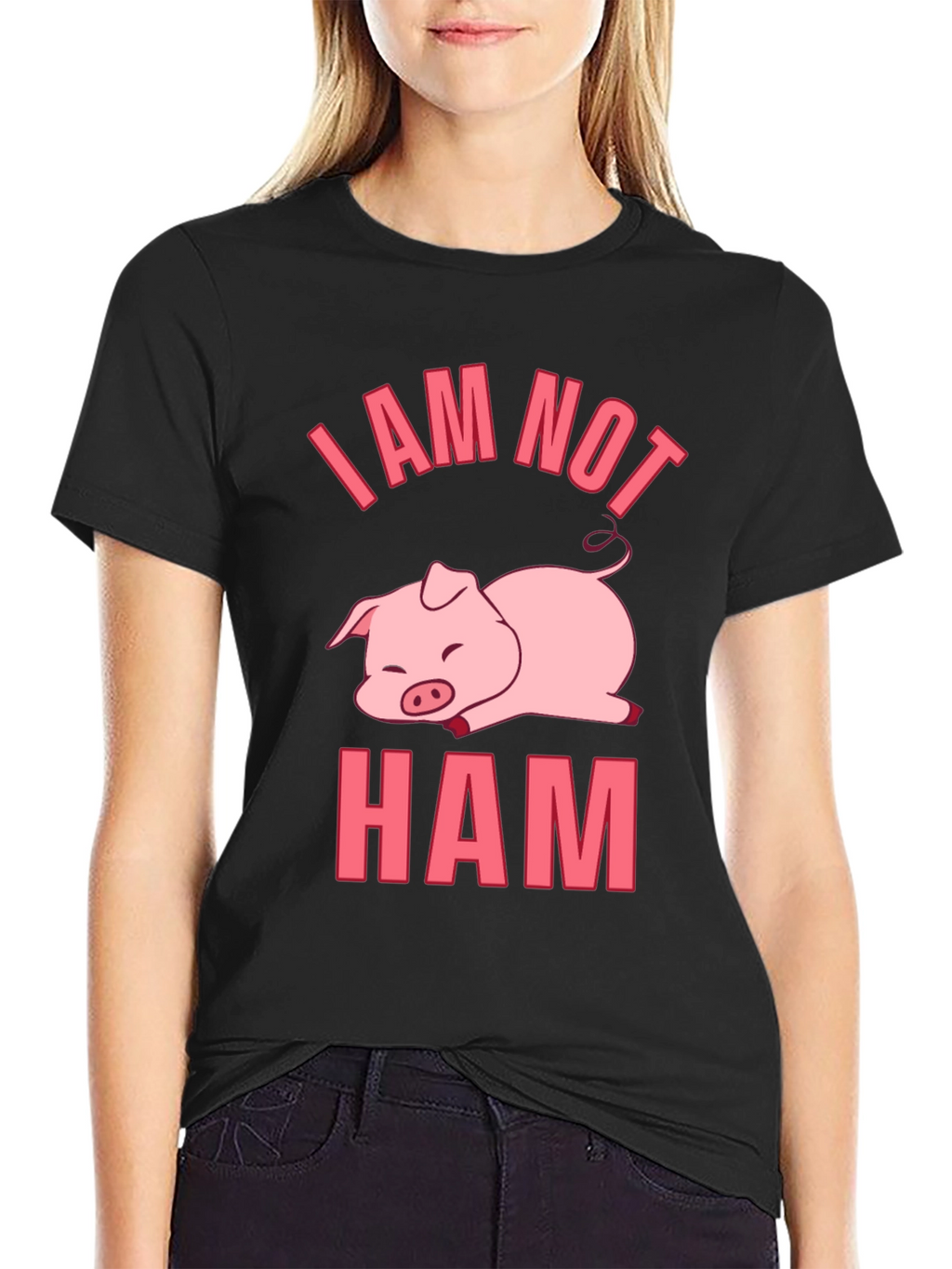 I am Not Ham - Funny Pig T-Shirt