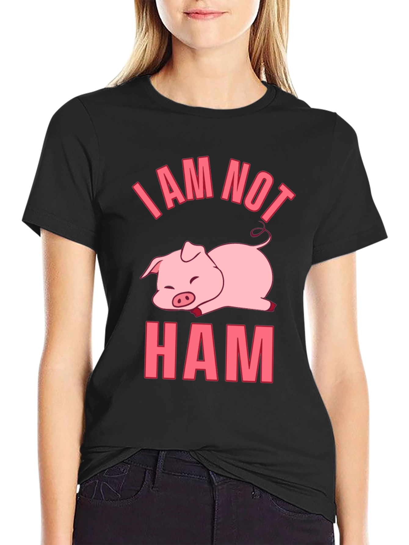 I am Not Ham - Funny Pig T-Shirt