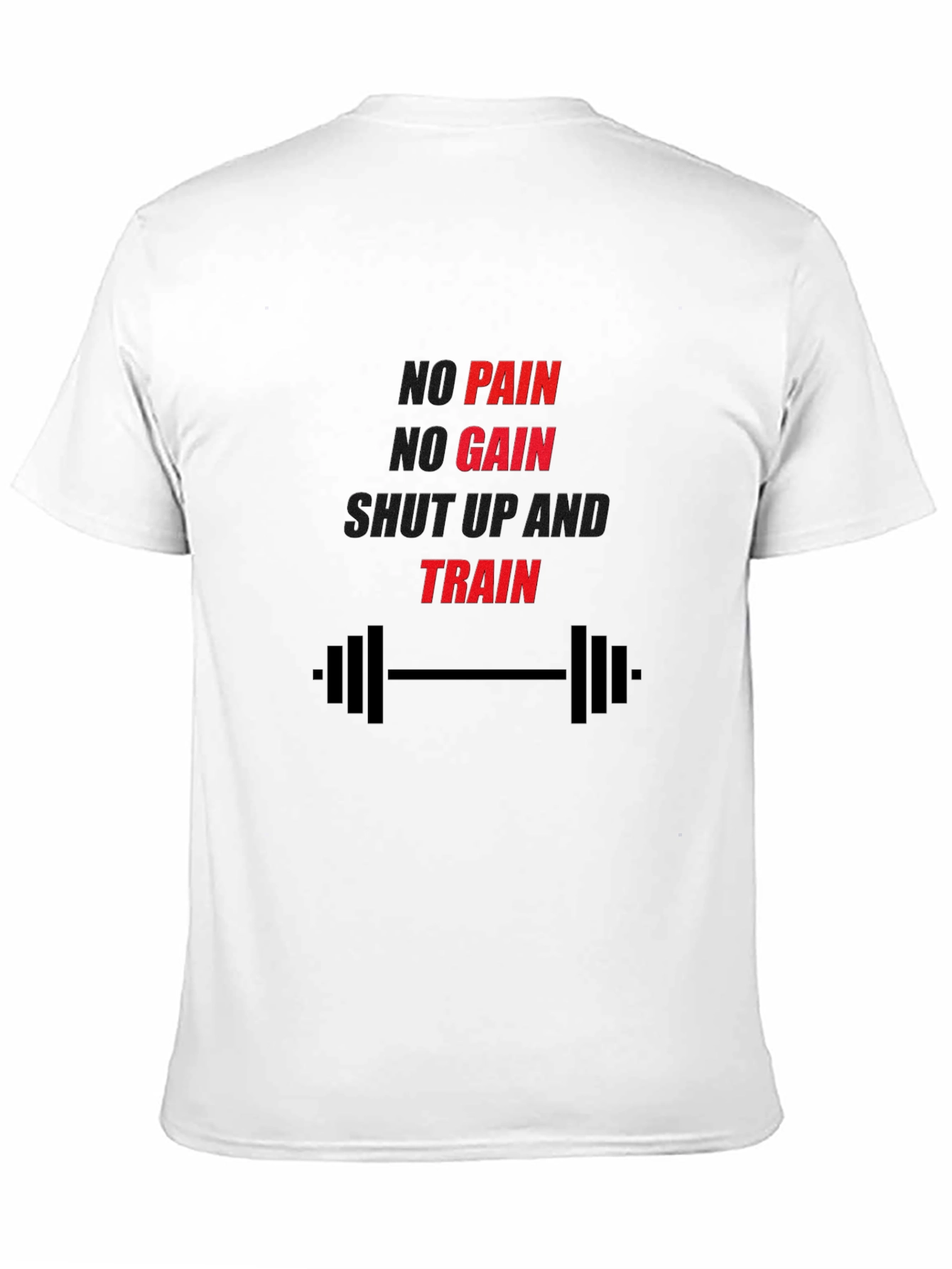 Gym Motivation T-Shirt - No Pain No Gain