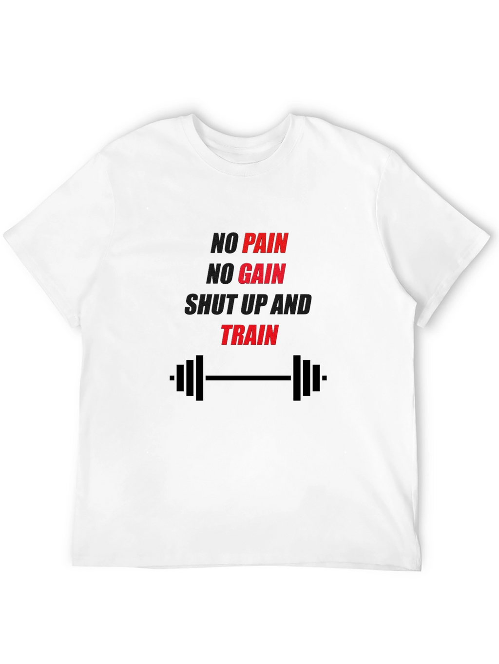 Gym Motivation T-Shirt - No Pain No Gain