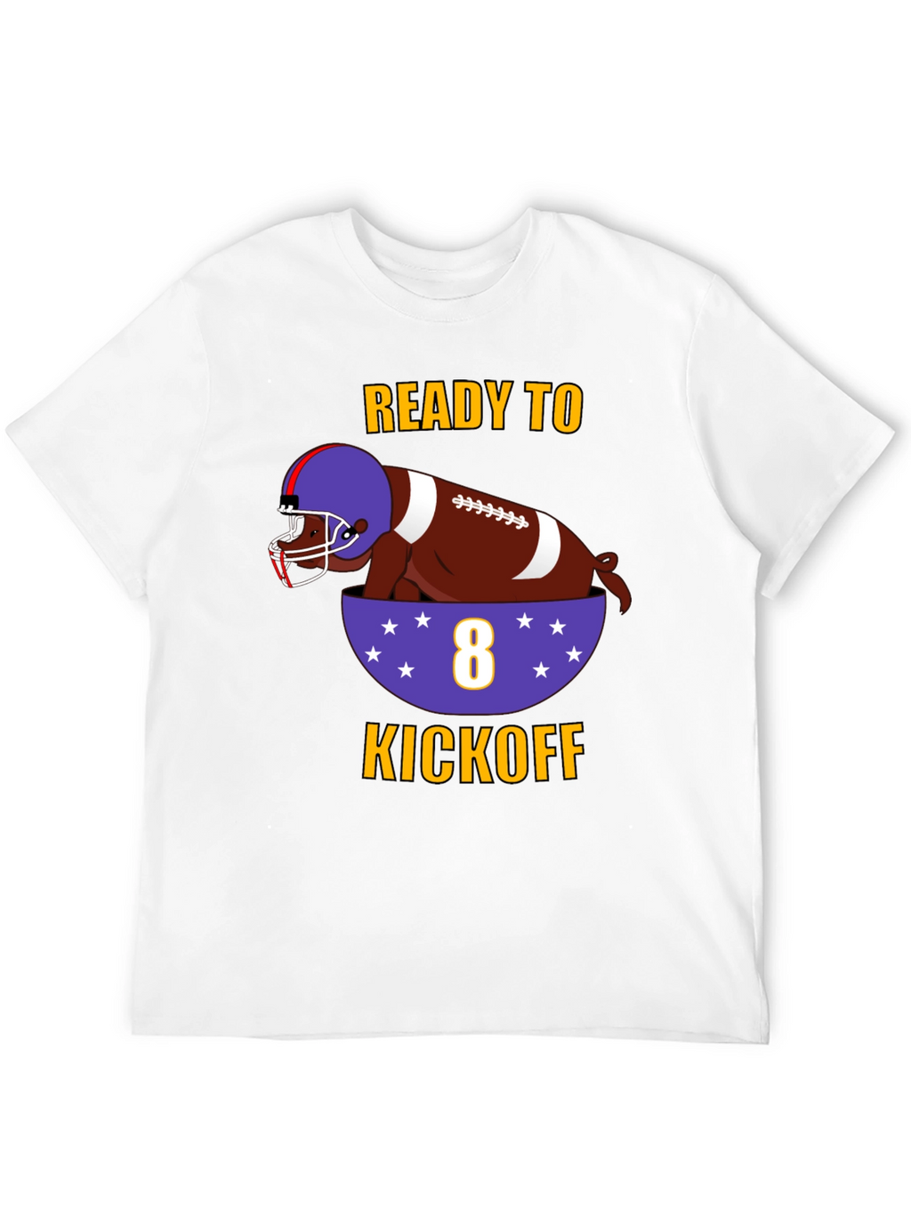 Ready to Kickoff Football T-Shirt