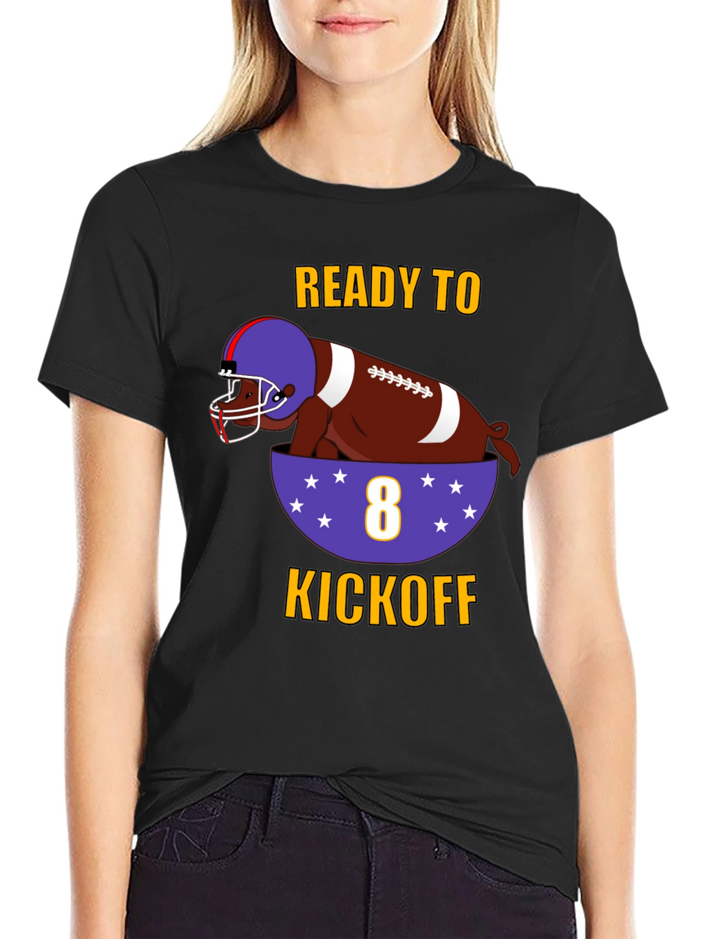 Ready to Kickoff Football T-Shirt