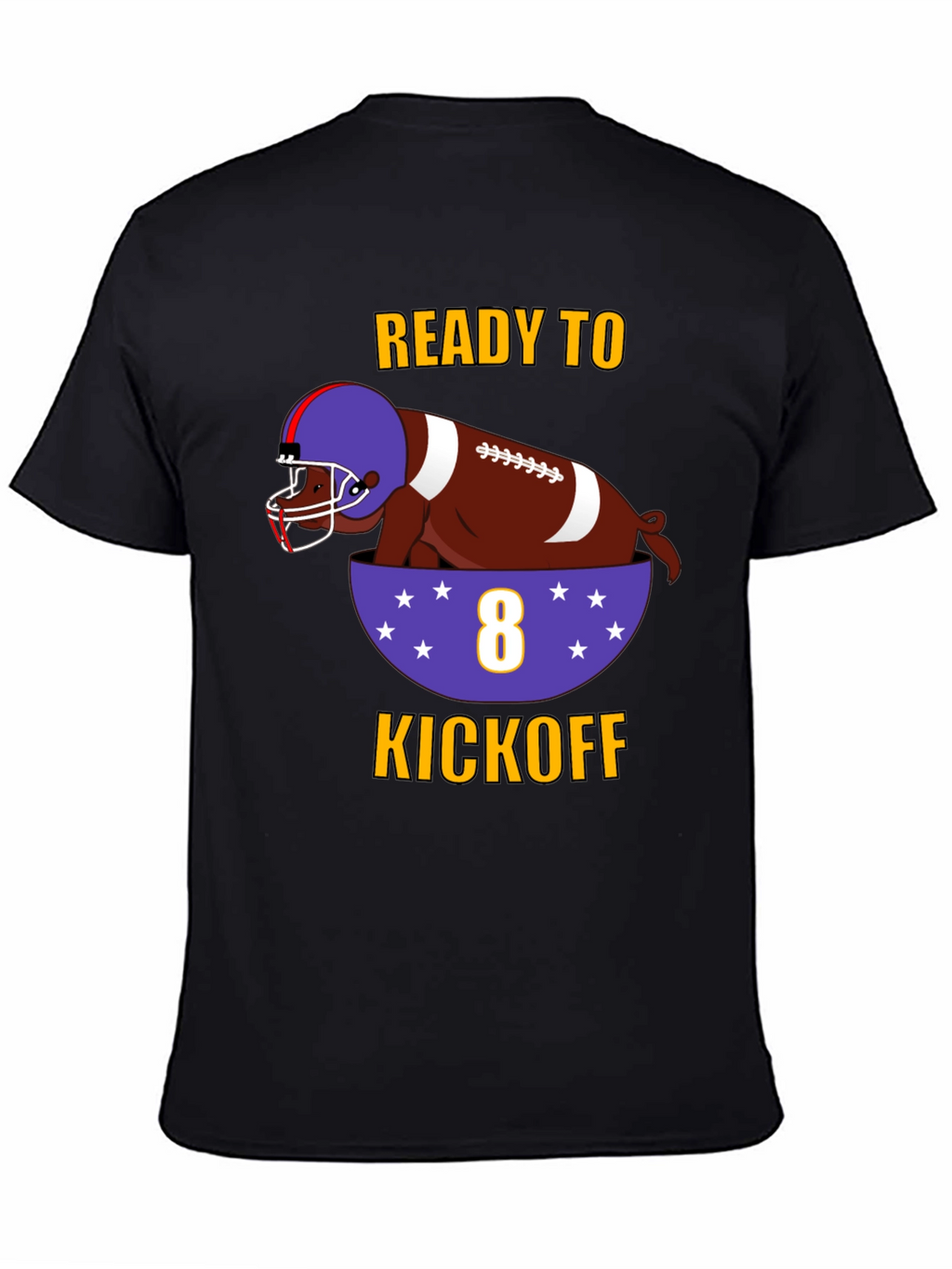 Ready to Kickoff Football T-Shirt
