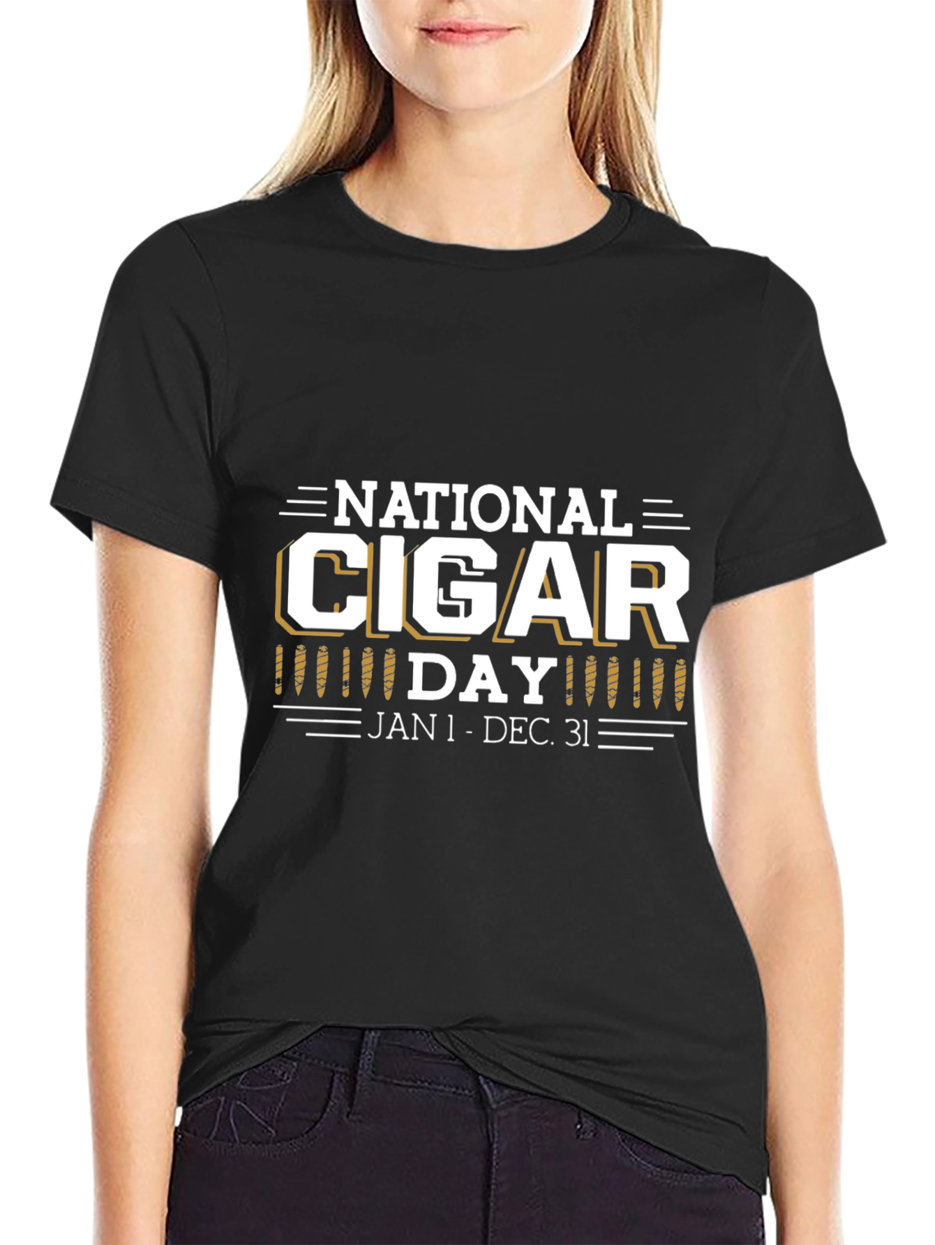 National Cigar Day T-Shirt - Jan 1 - Dec 31