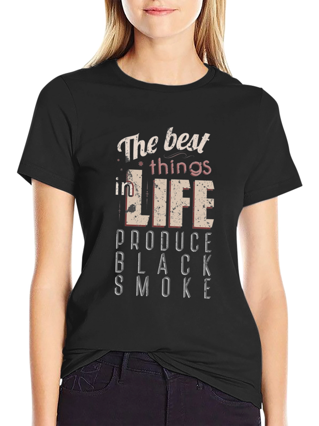 The Best Things in Life T-Shirt - Black