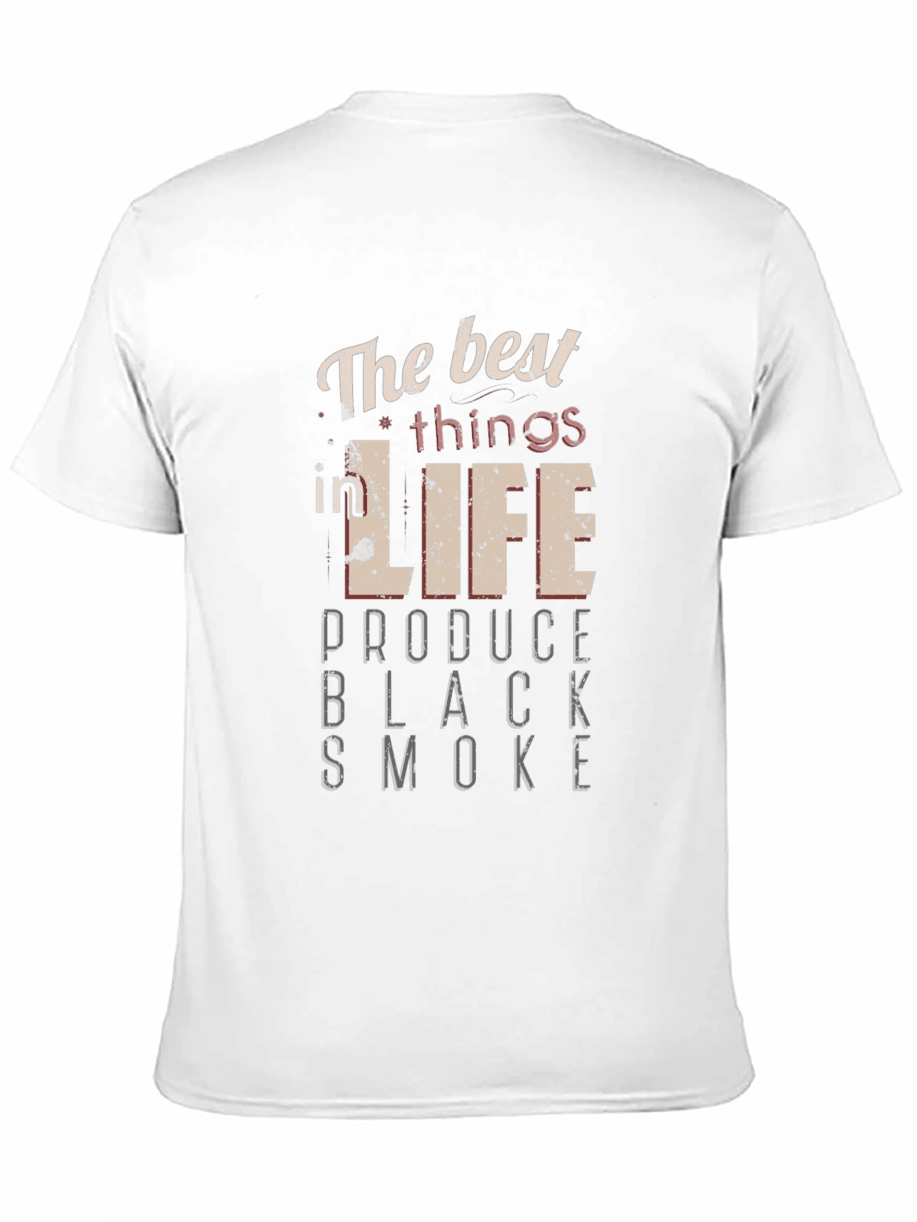 The Best Things in Life T-Shirt - Black