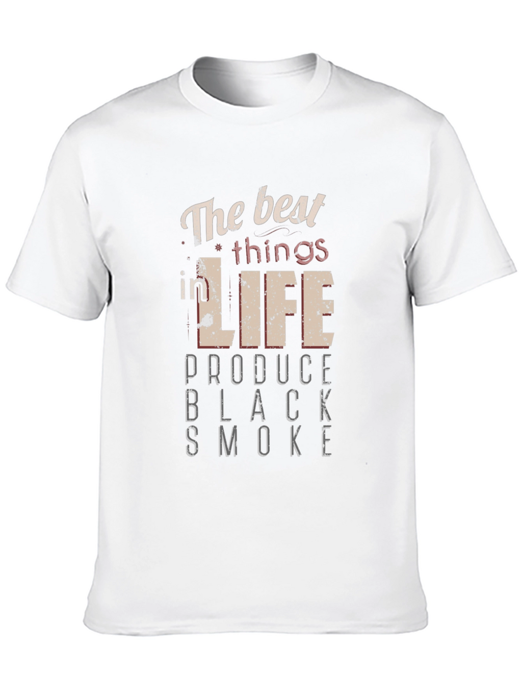The Best Things in Life T-Shirt - Black