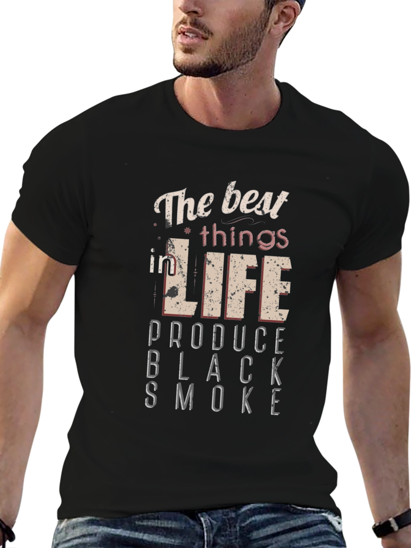The Best Things in Life T-Shirt - Black