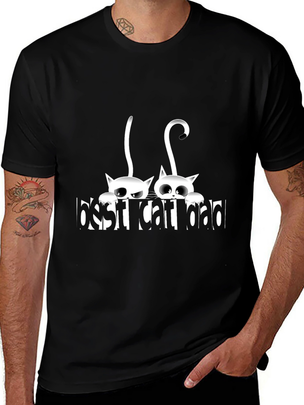 Best Cat Dad T-Shirt